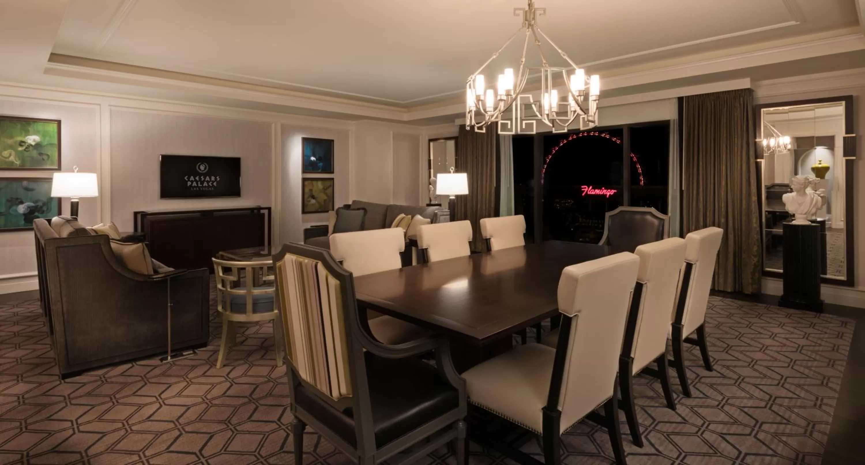 Living room in Caesars Palace Hotel & Casino