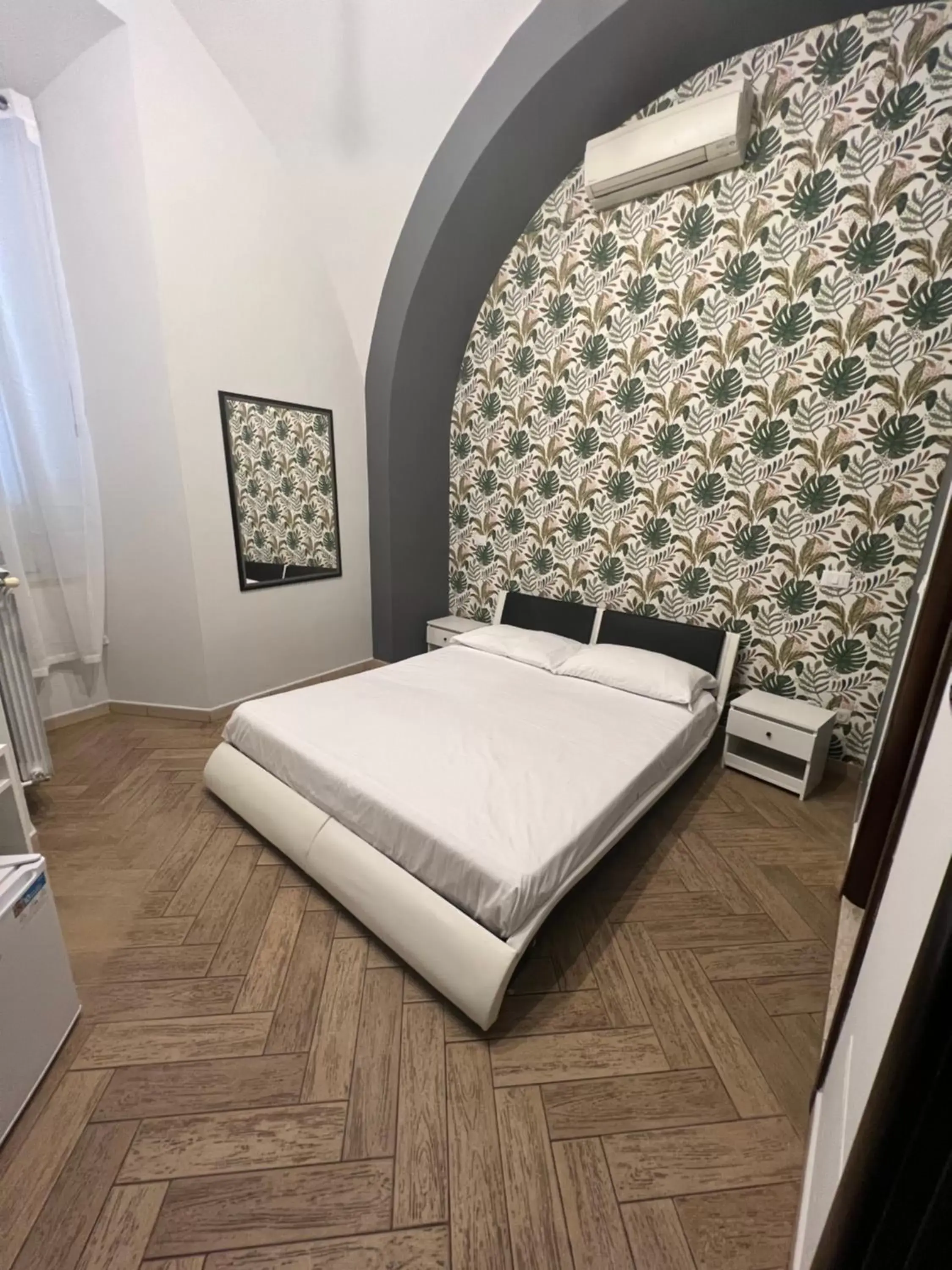 Bed in Palazzo Cardinale Rooms