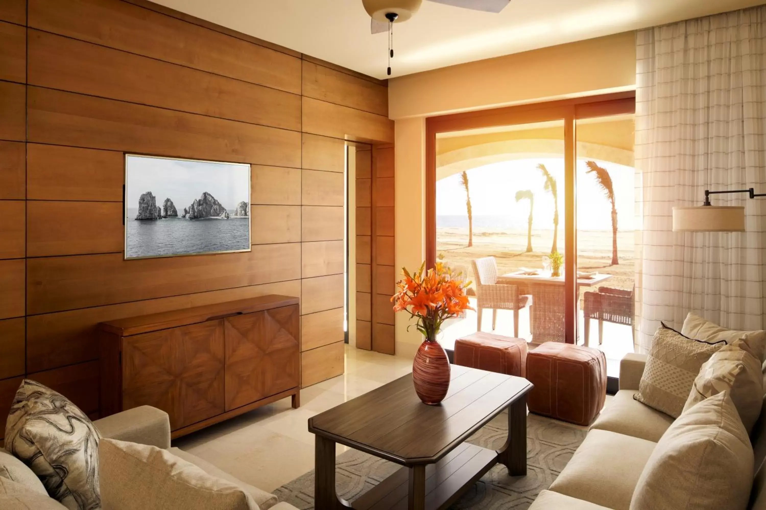 Living room, Seating Area in Grand Solmar Pacific Dunes Resort, Golf & Spa