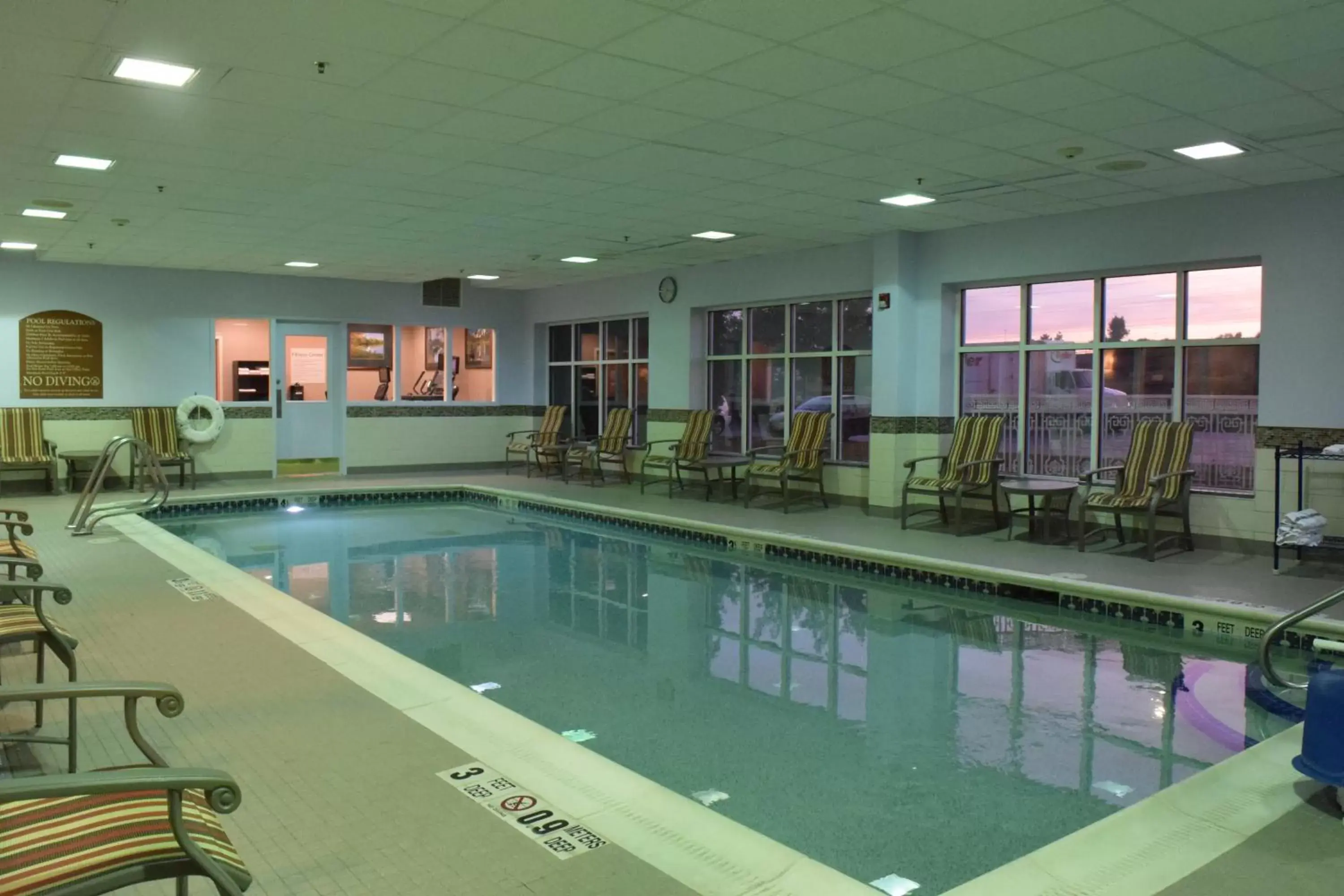 Swimming Pool in Holiday Inn Express Hotel & Suites Watertown - Thousand Islands, an IHG Hotel