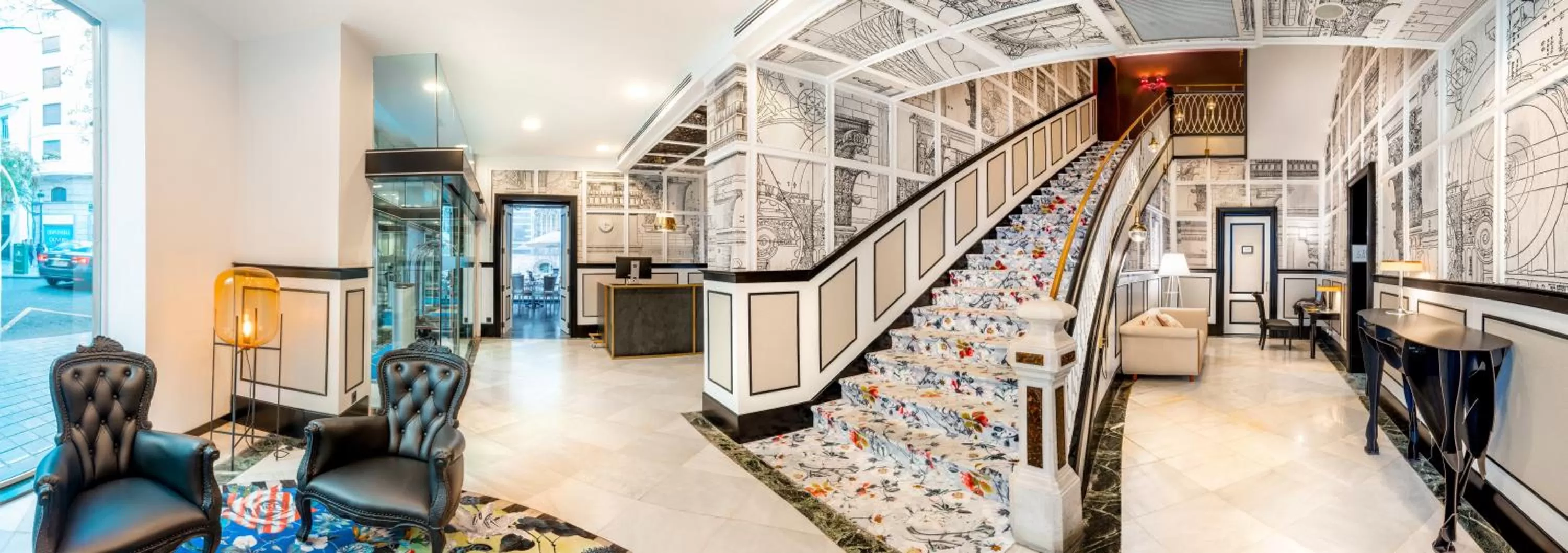 Decorative detail in SH Ingles Boutique Hotel