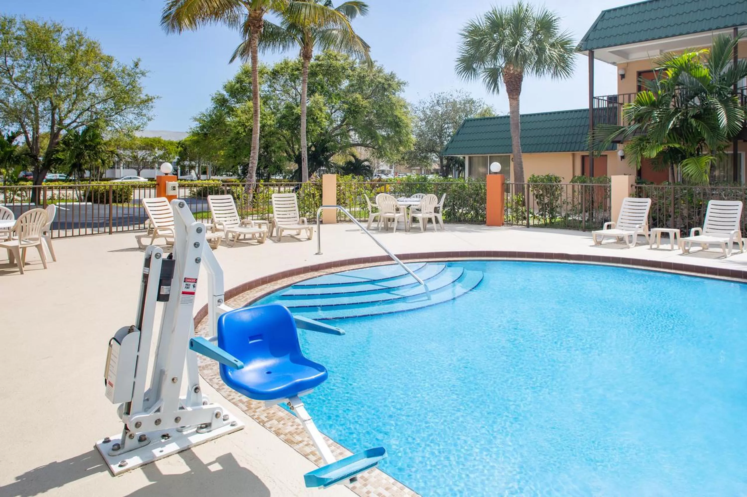 Swimming pool in Super 8 by Wyndham North Palm Beach