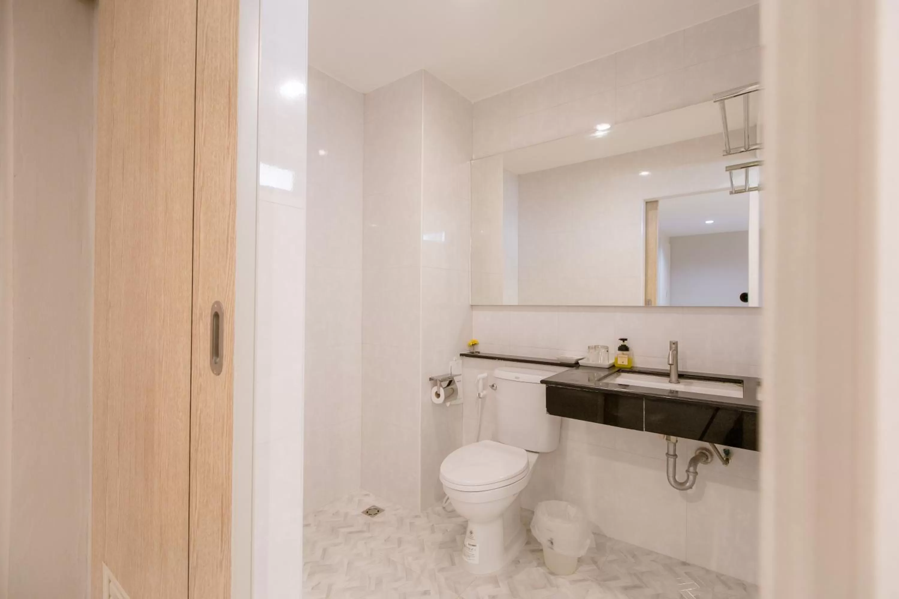 Shower in De Hug Hotel & Residence