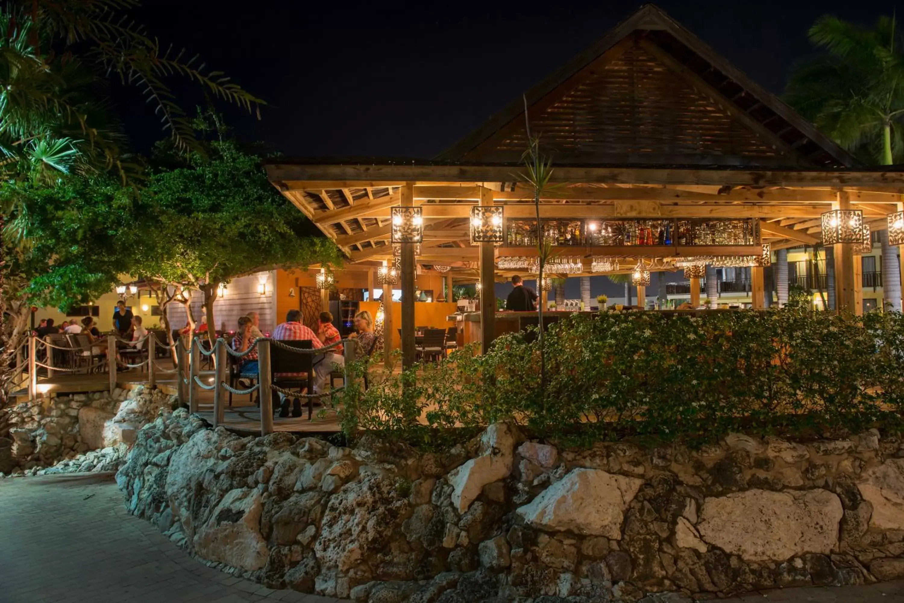 Restaurant/places to eat, Property Building in LionsDive Beach Resort