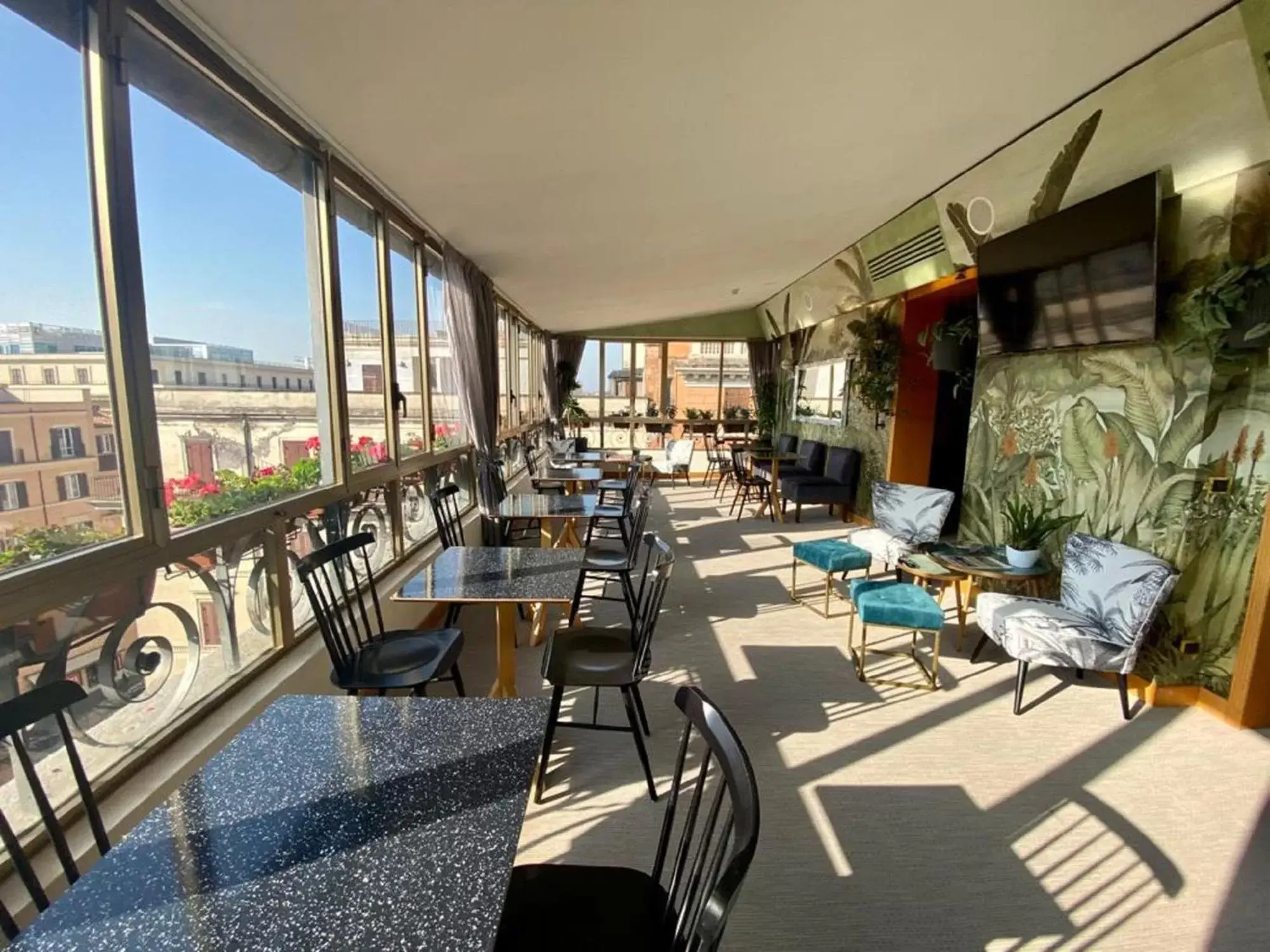 Balcony/Terrace in Hotel Tritone