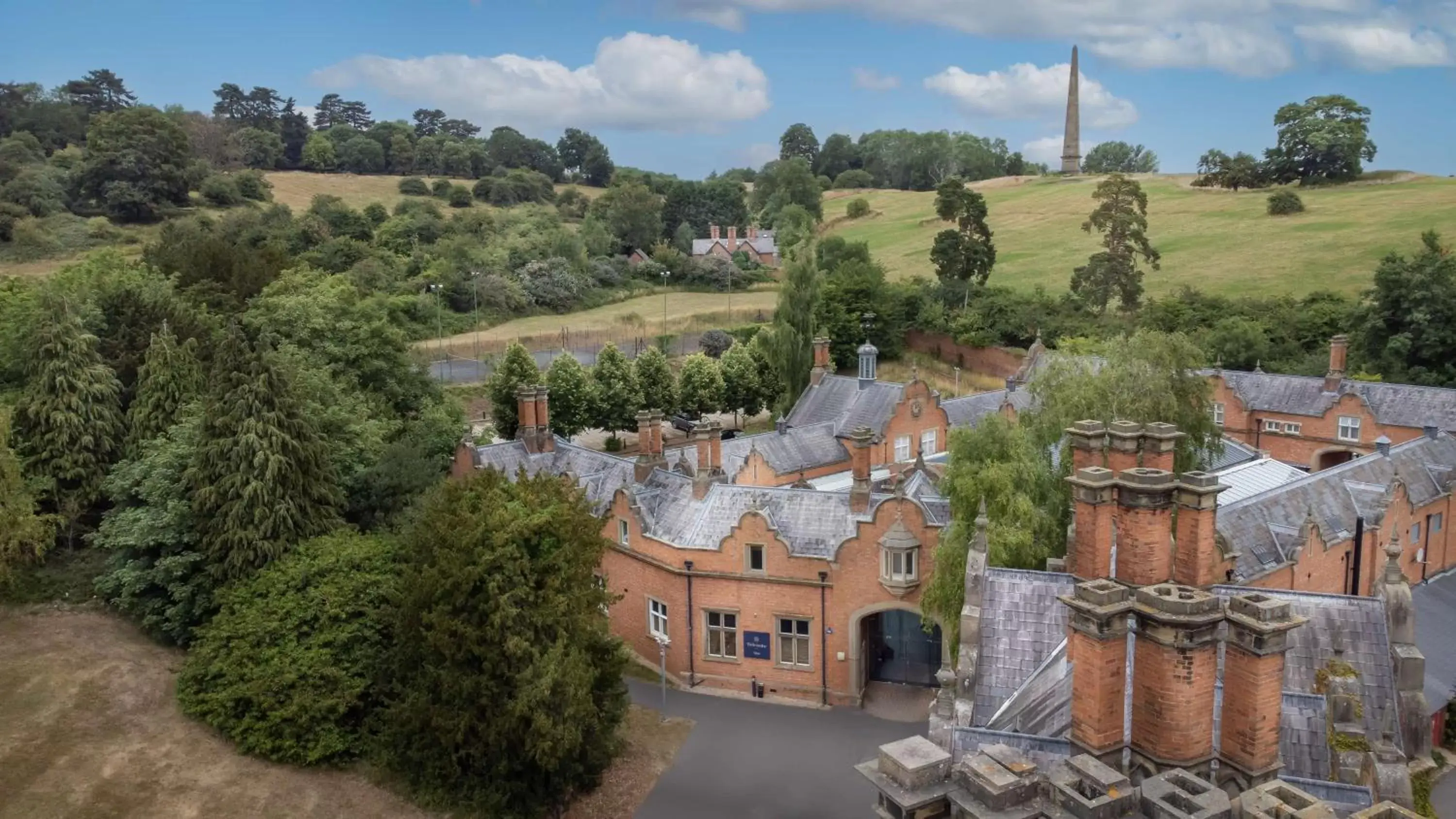 Property building, Bird's-eye View in The Welcombe Golf & Spa Hotel
