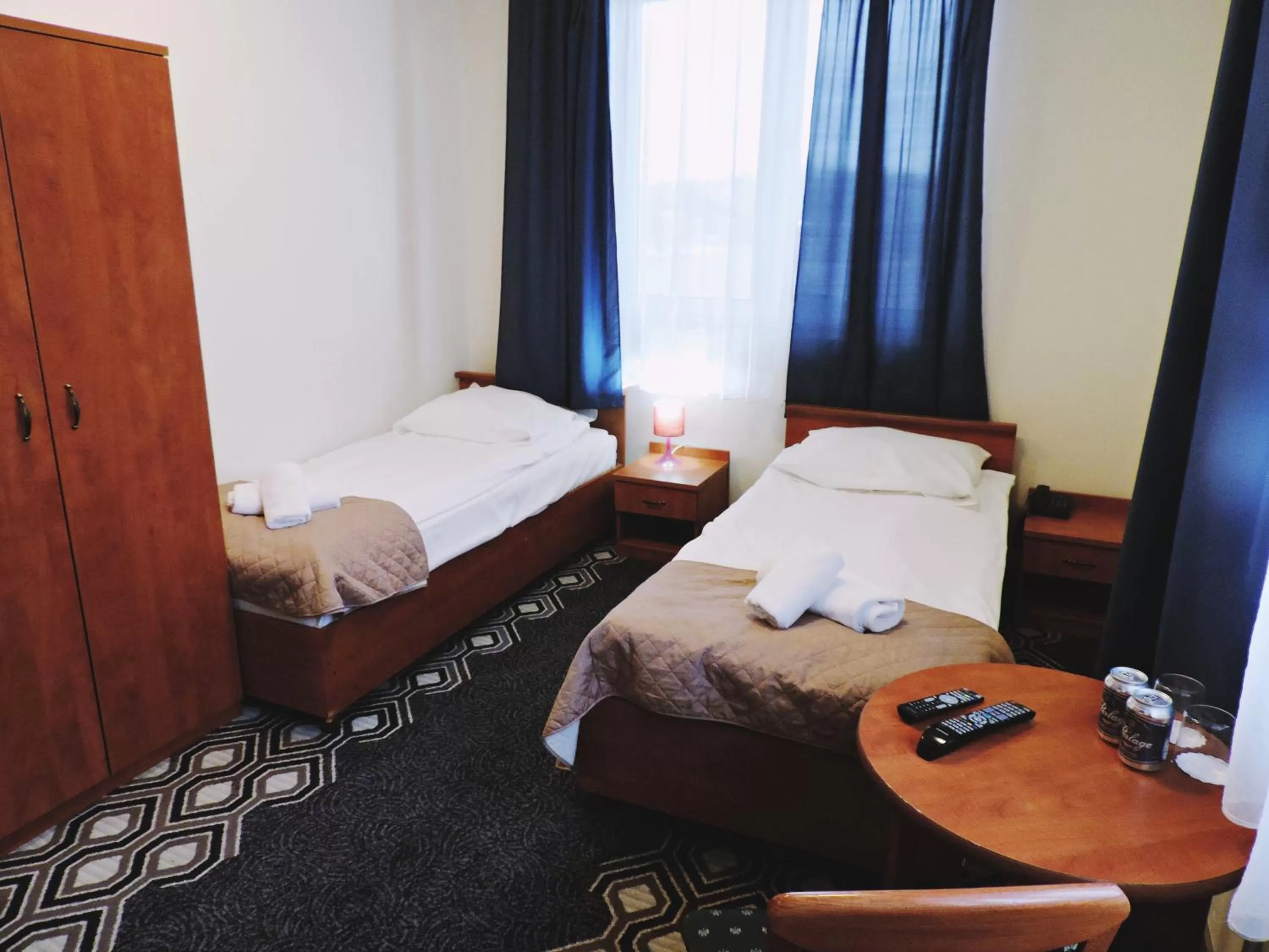 Bed in Hotel Vistula