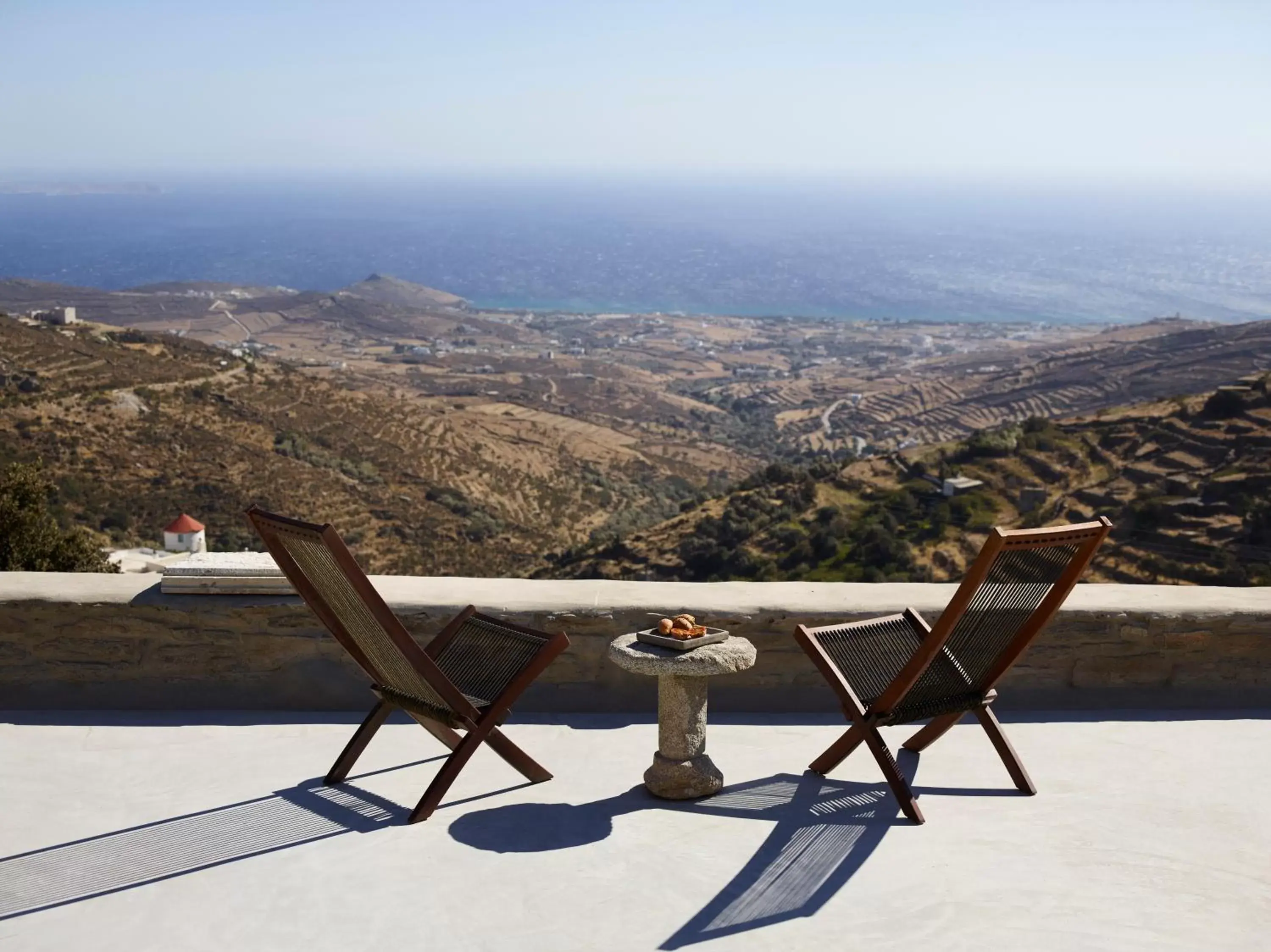 Balcony/Terrace in Aeolis Tinos Suites