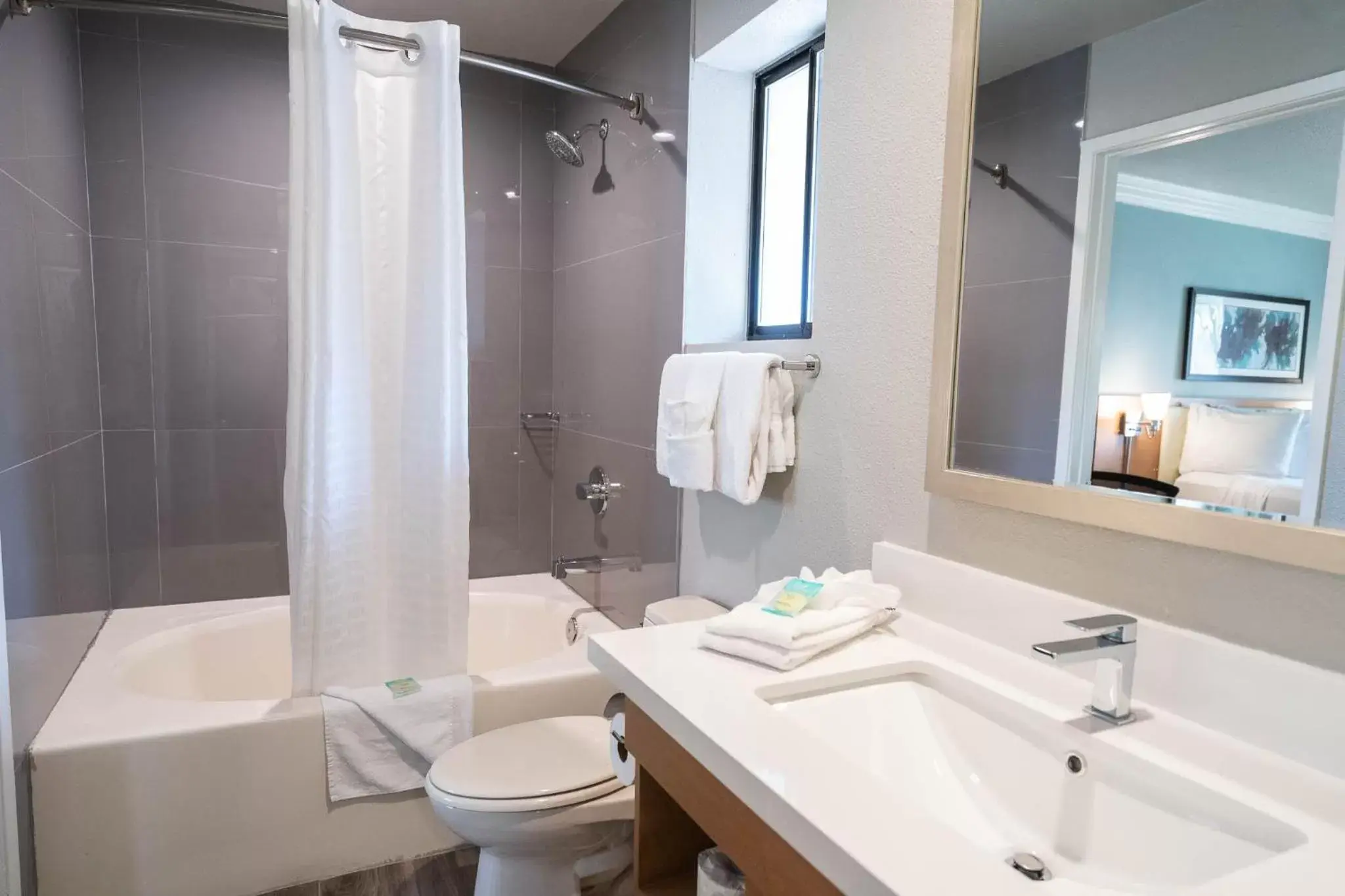 Shower, Bathroom in Alexis Park All Suite Resort