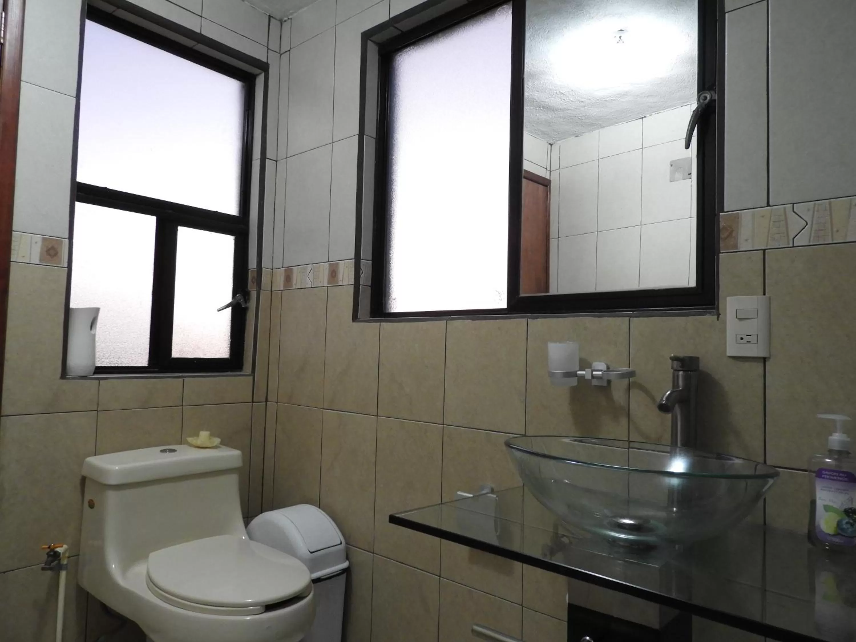 Bathroom in La Lotería Panoramic House & Rooftop by Lunian