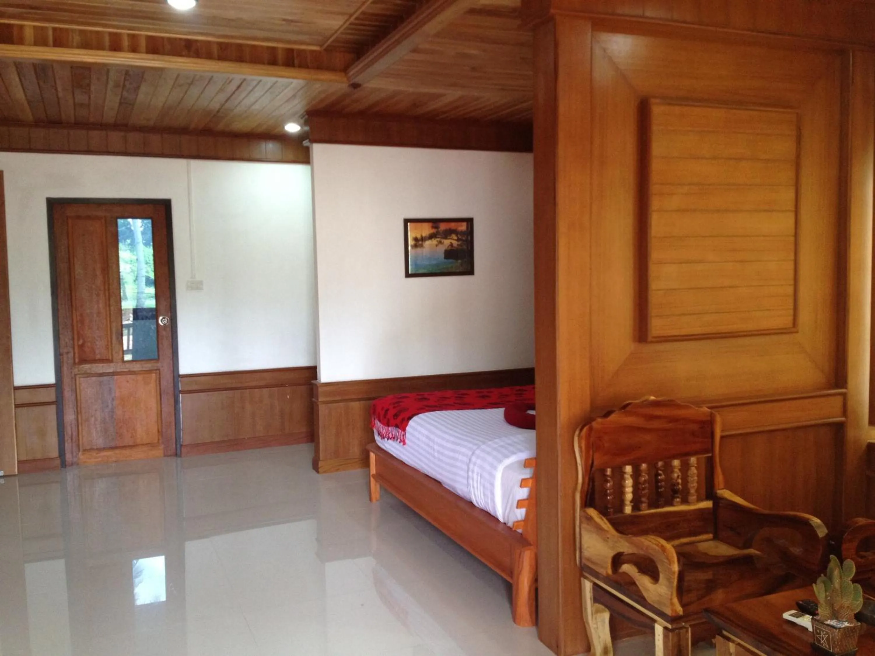 Decorative detail, Bed in Khum Laanta Resort - SHA Extra Plus