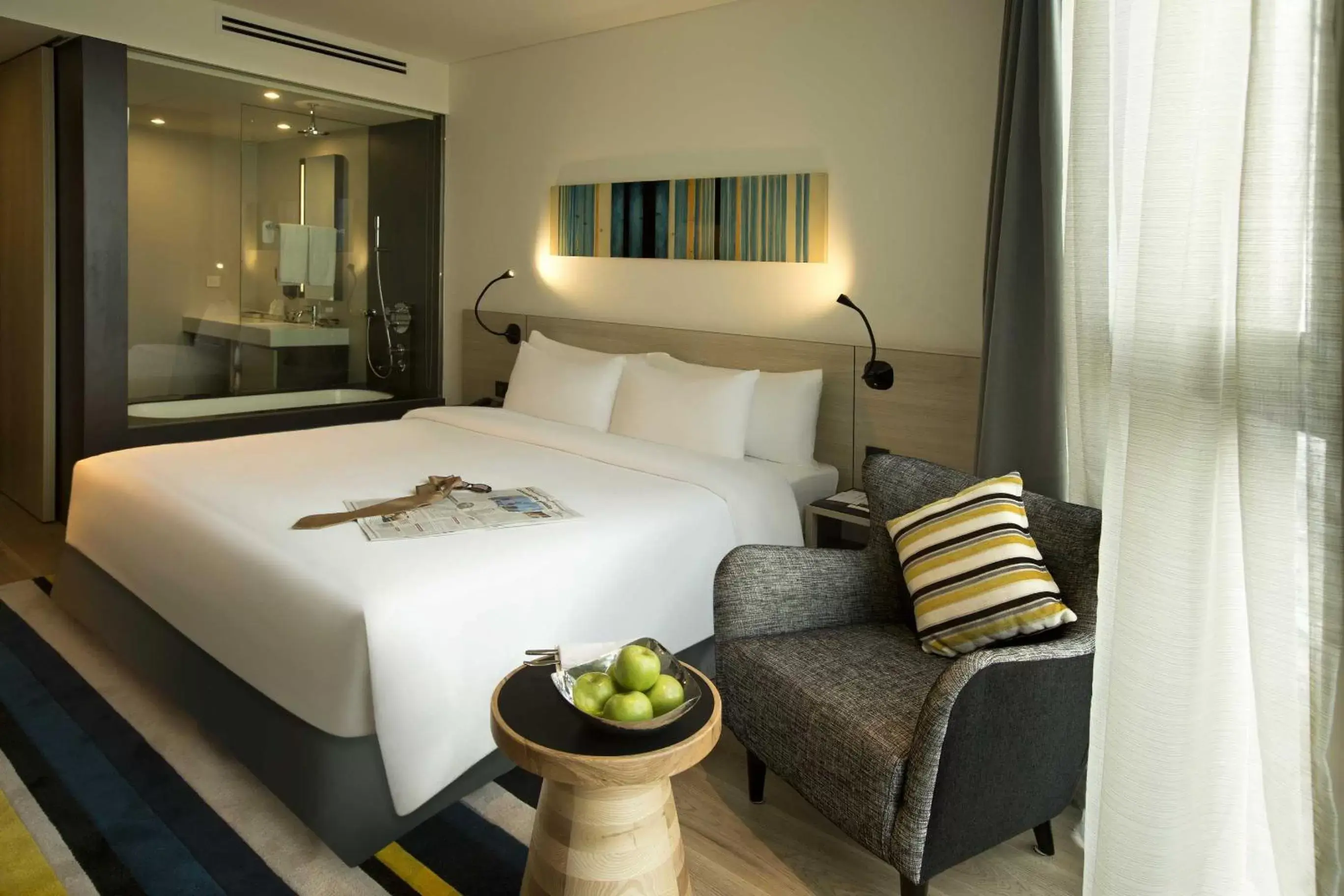 Photo of the whole room, Bed in Liberty Central Saigon Citypoint