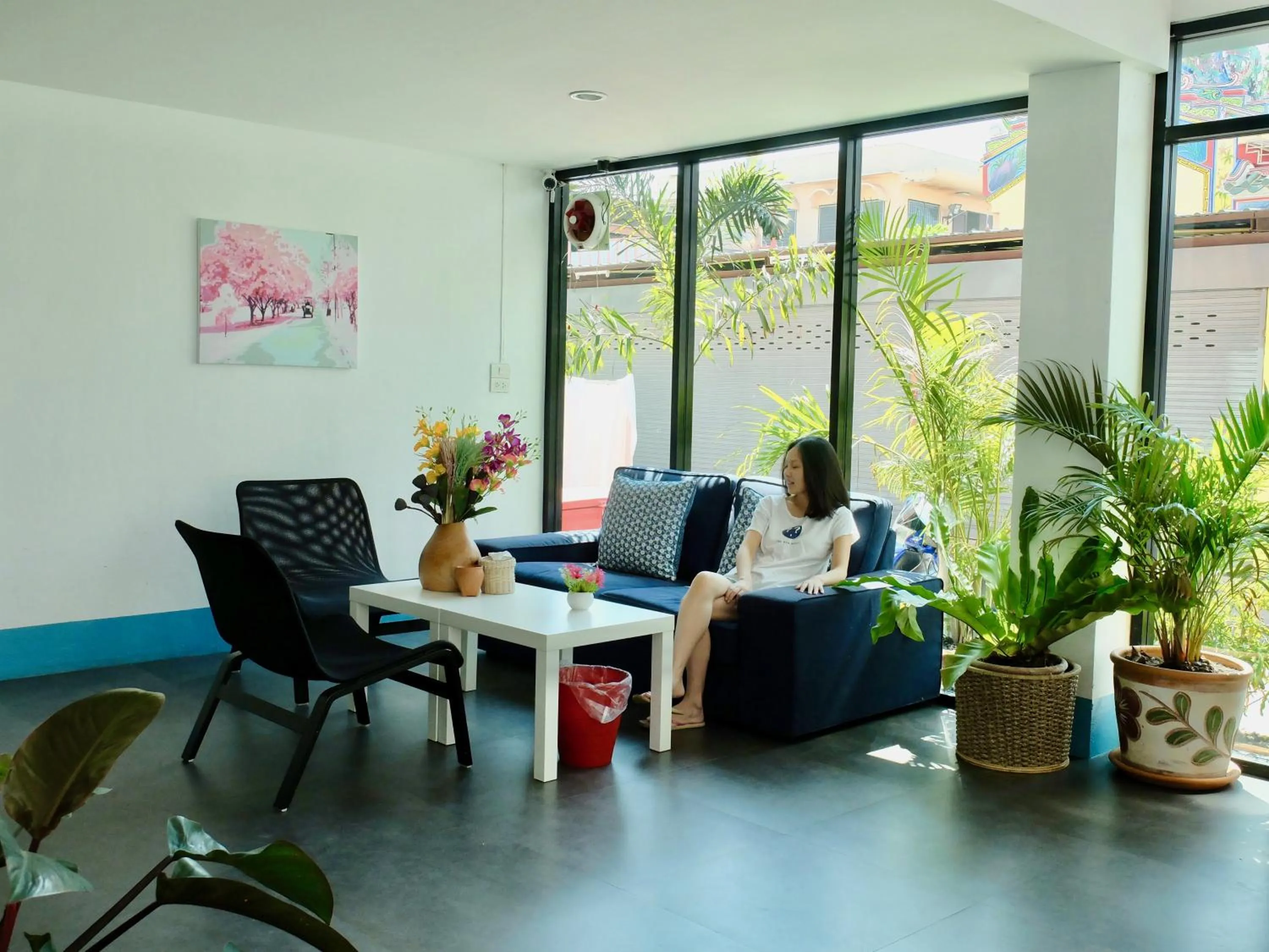 Decorative detail in We Inn