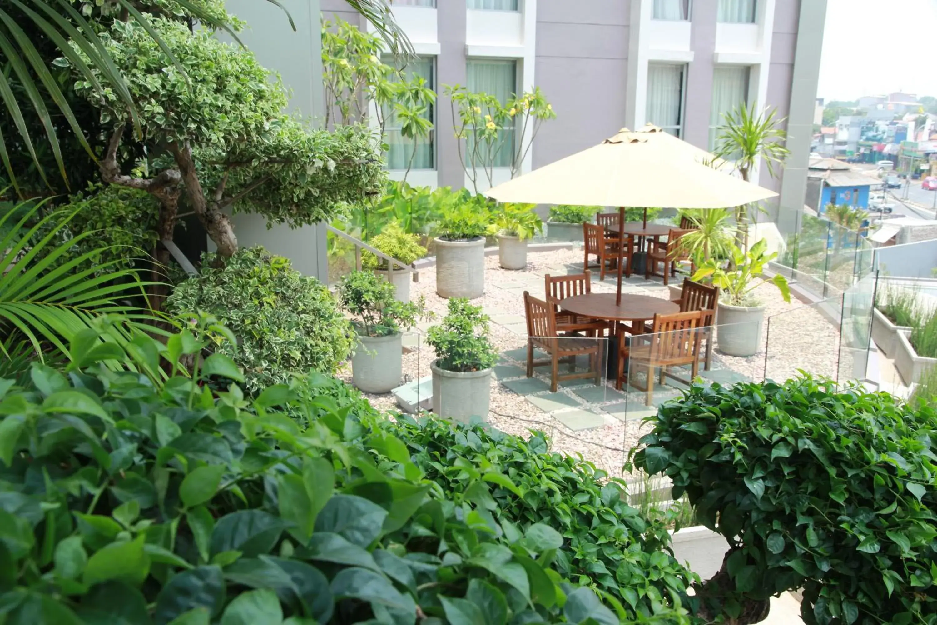 Balcony/Terrace in Soll Marina Hotel Serpong