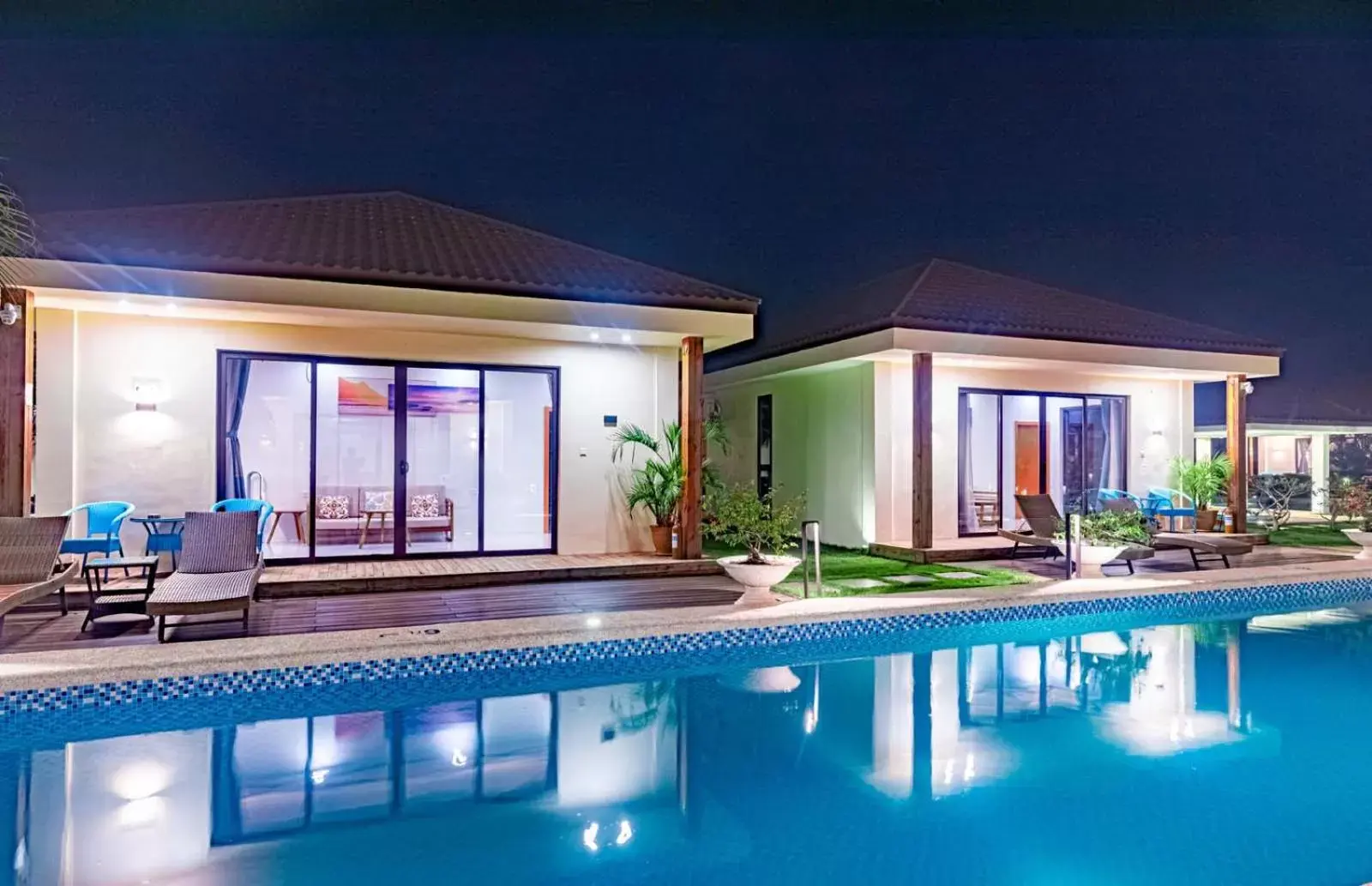 Swimming pool in Amphitrite Resort Swimming pool in Amphitrite Resort