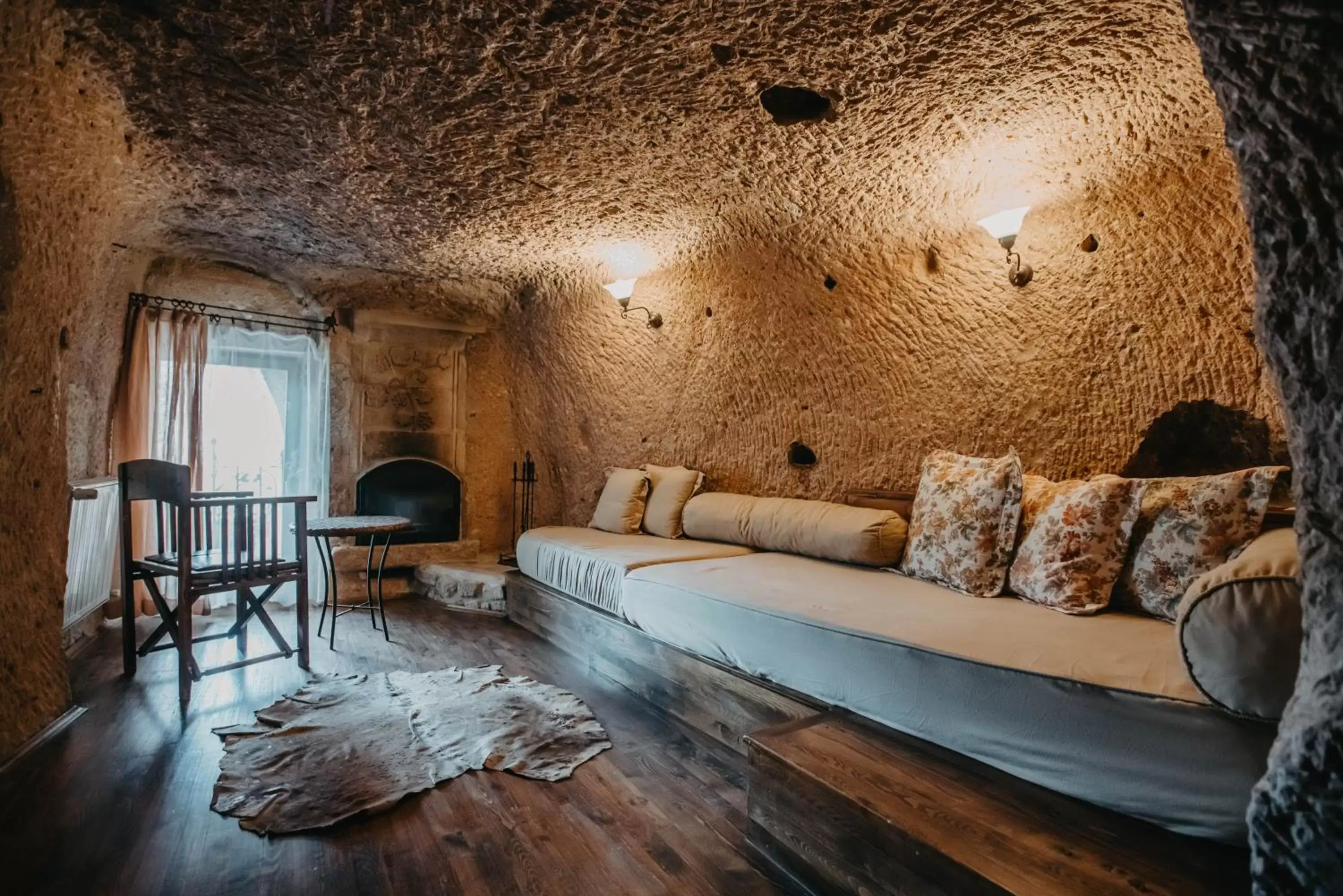 Seating Area in Melekler Evi Cave Hotel