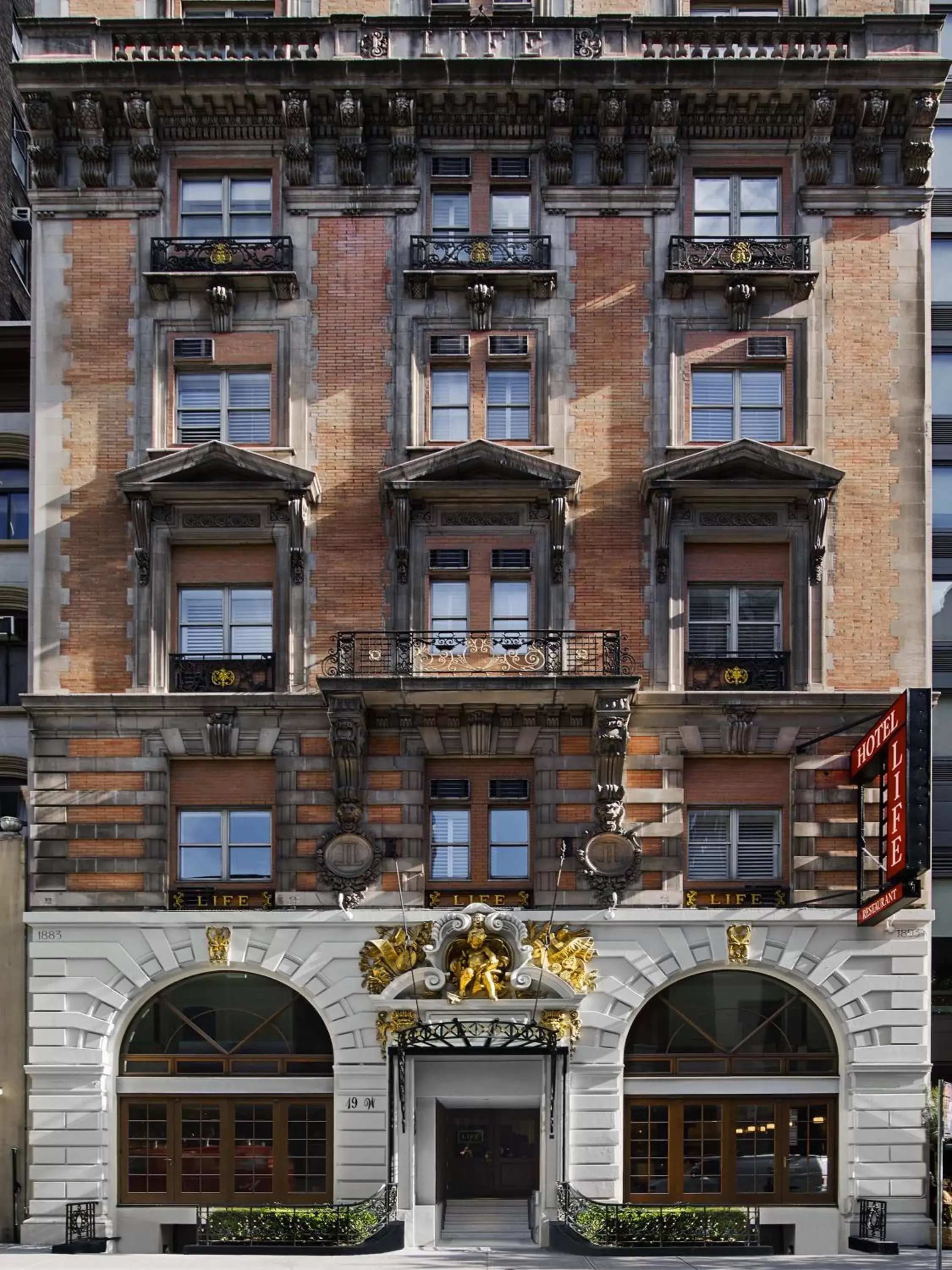 Facade/entrance, Property Building in Life Hotel New York