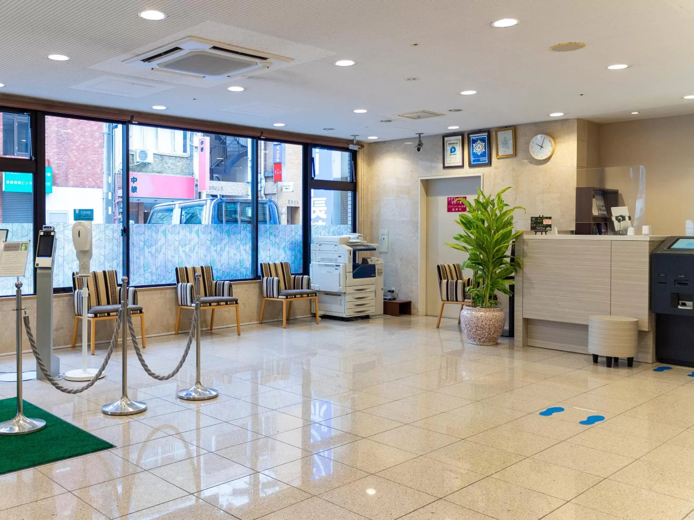 Lobby or reception in Hotel Wing Port Nagasaki