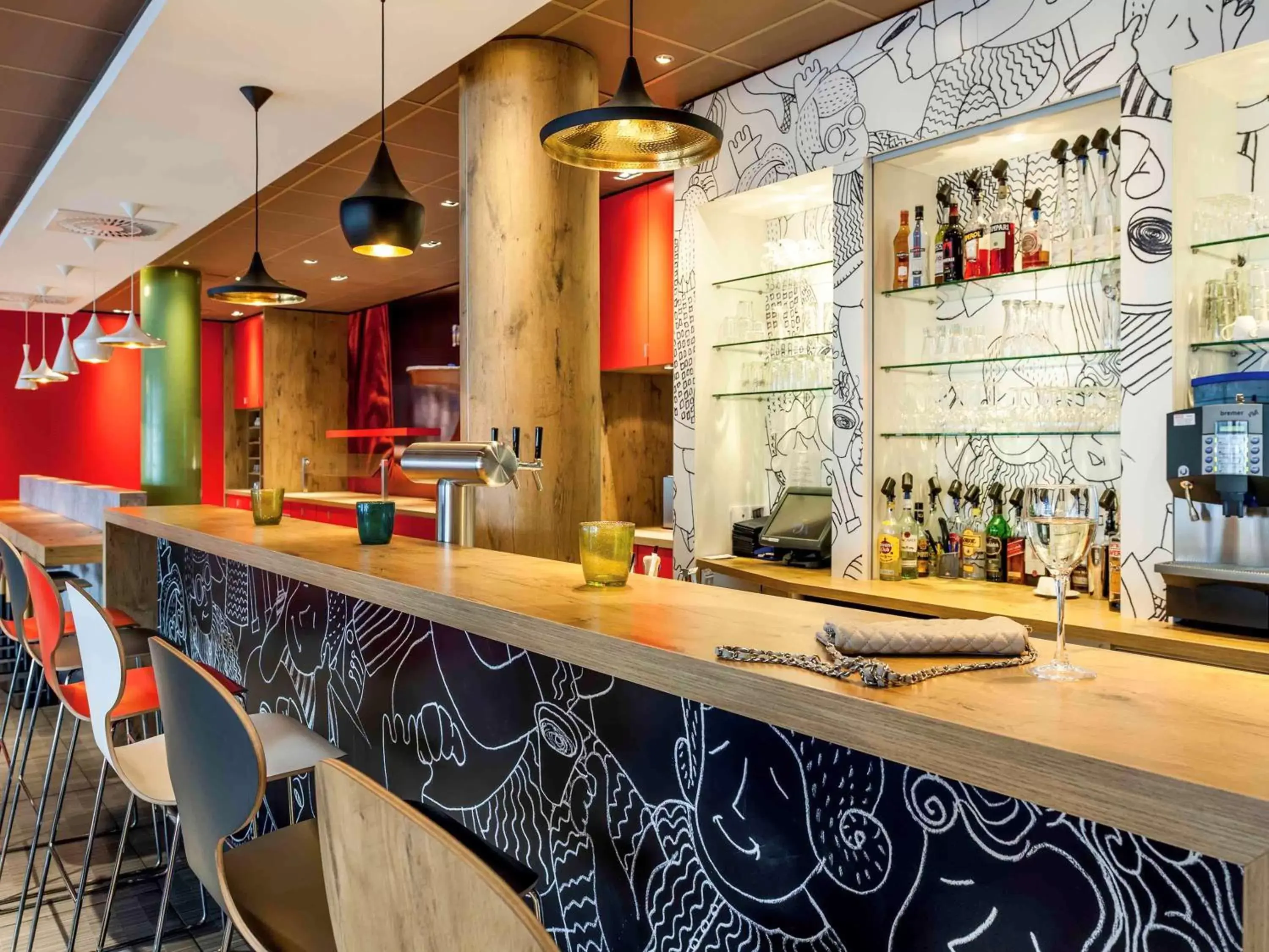 Lounge or bar, Lounge/Bar in ibis Hotel Hannover City