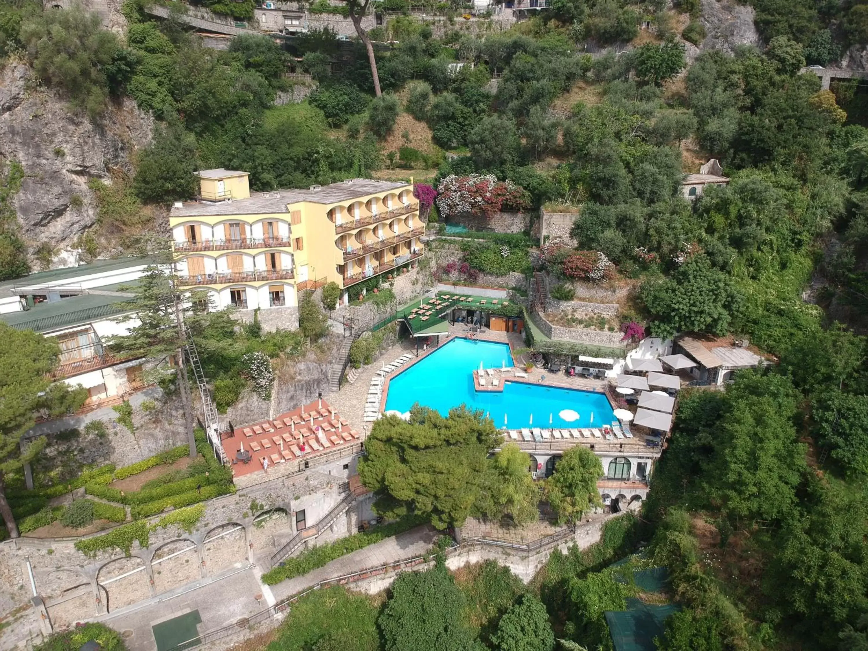 Bird's-eye View in Hotel Royal Positano