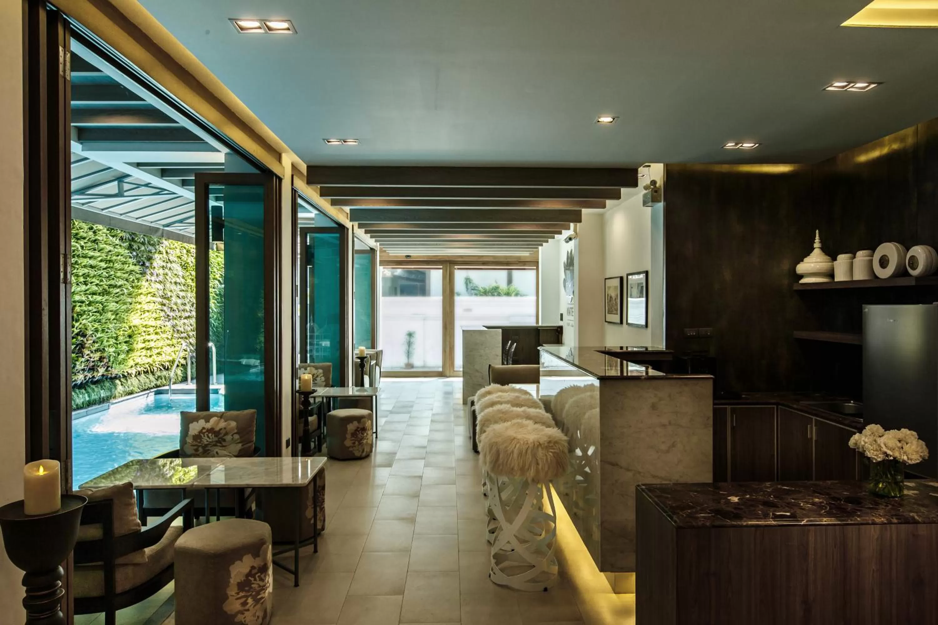 Lobby or reception in Kate and Hasu Boutique Chiangmai