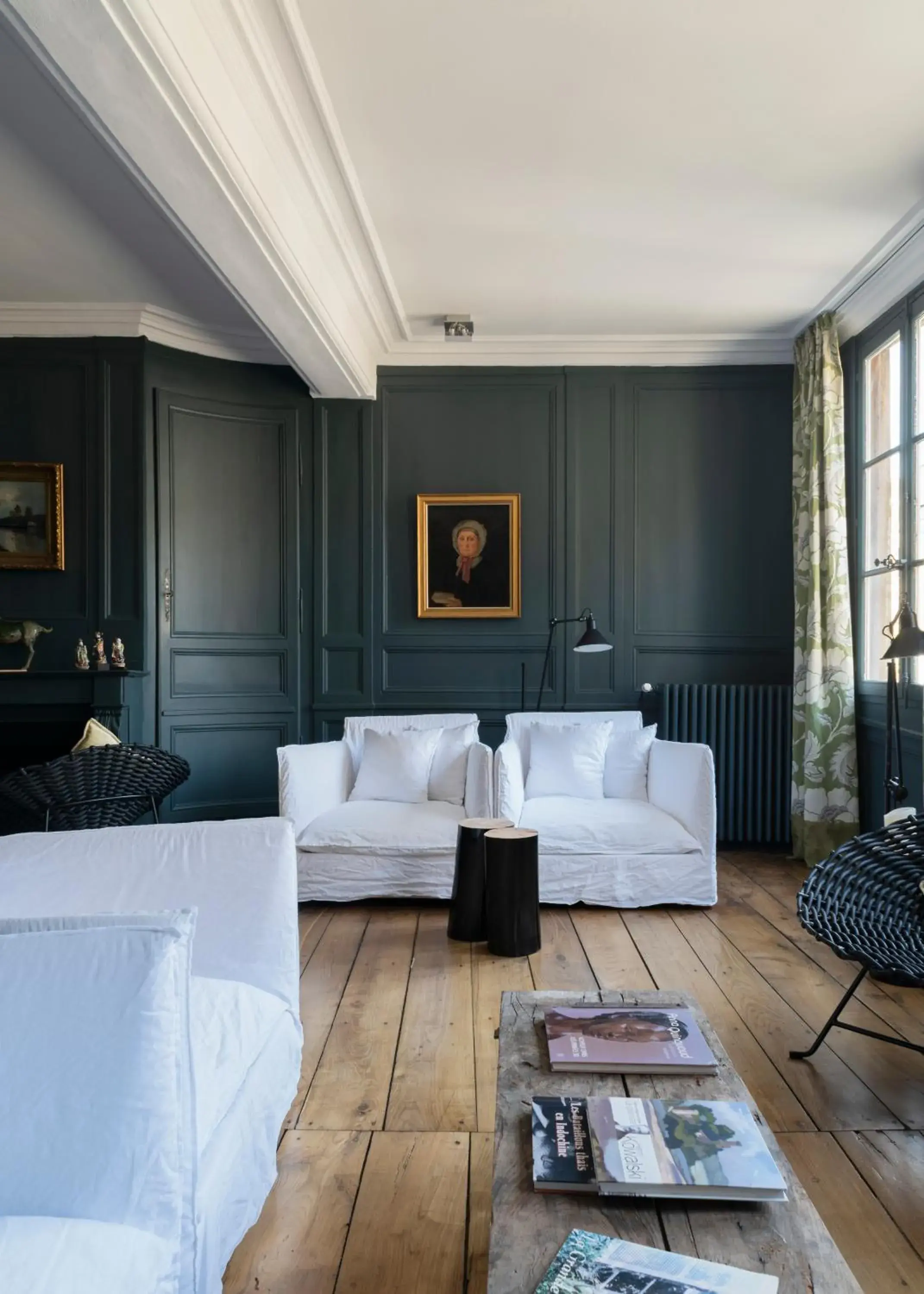 Living room in La Maison Pavie Living room in La Maison Pavie