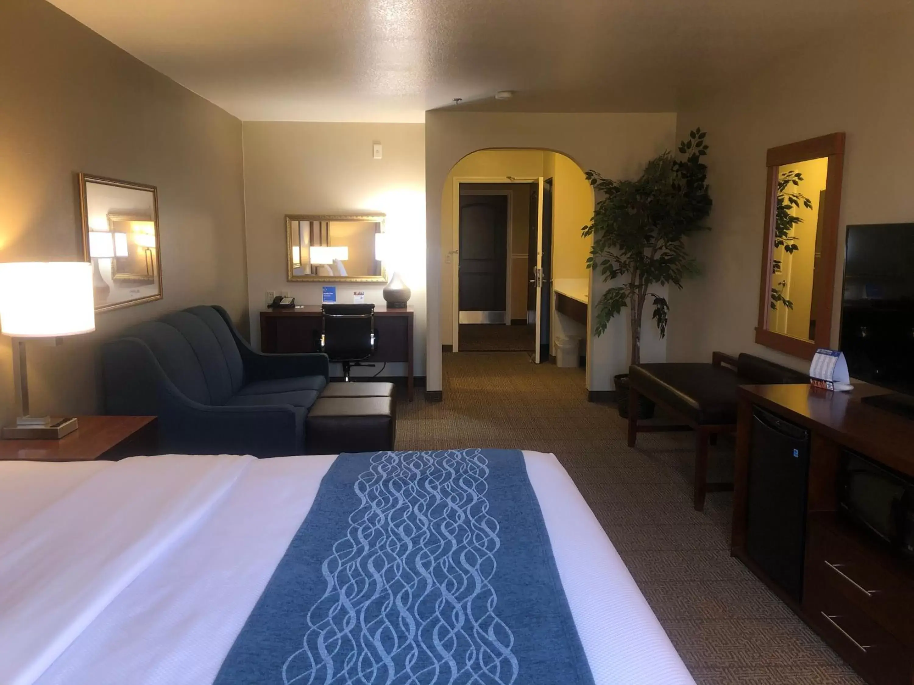 King Suite - Non-Smoking in Comfort Inn & Suites Ukiah Mendocino County