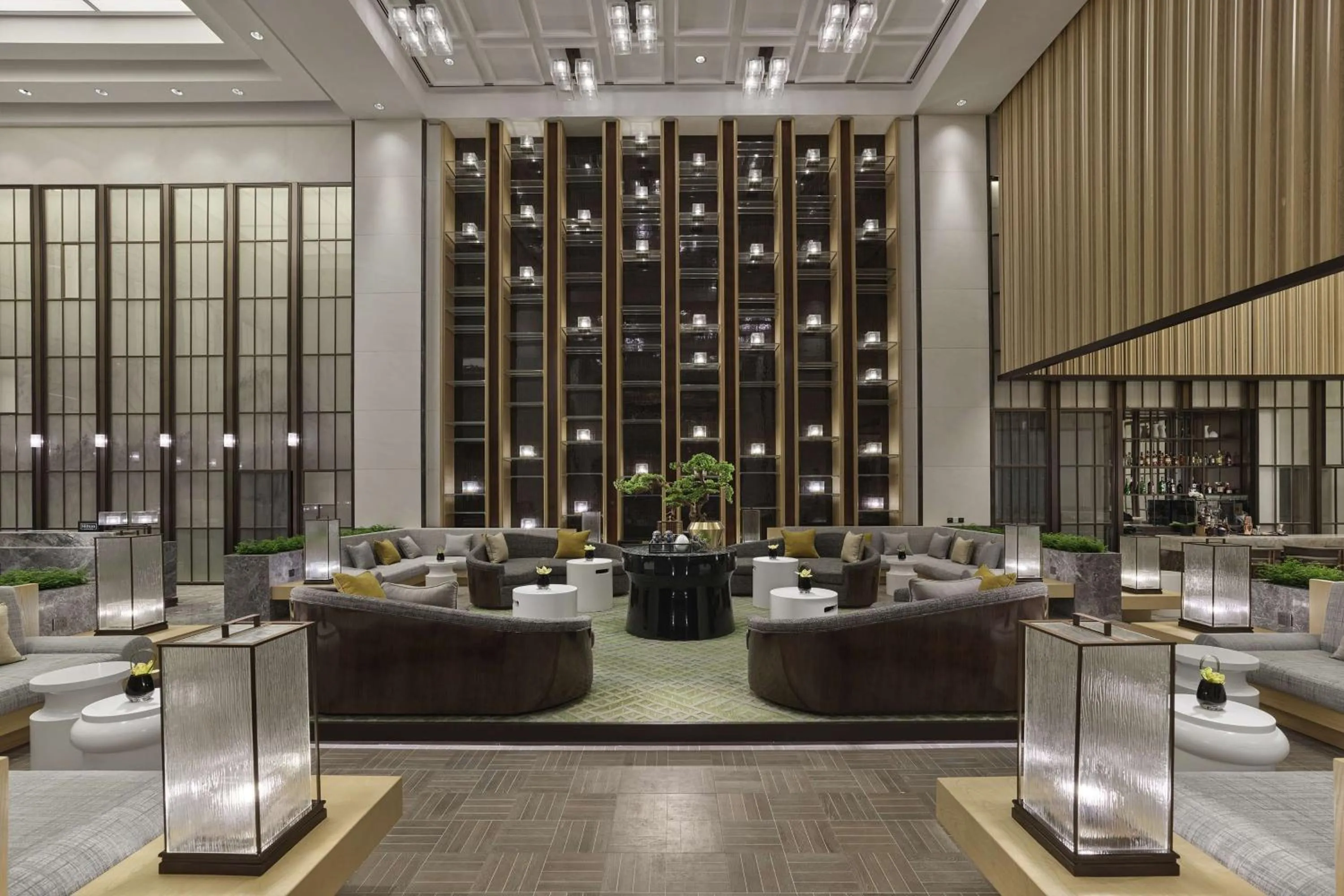Lobby or reception in Hilton Suzhou Yinshan Lake