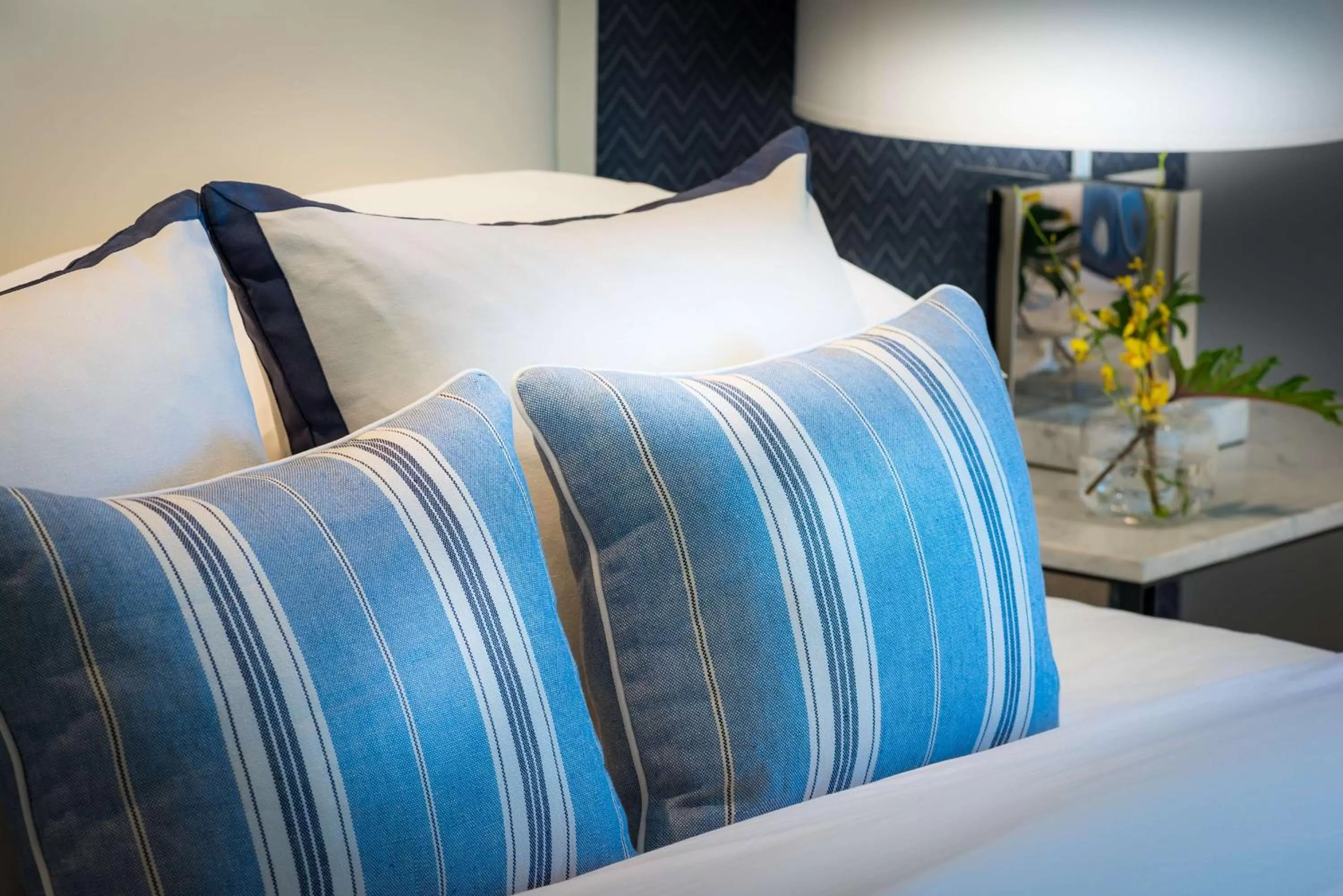 Bed in Oceana Santa Monica, LXR Hotels & Resorts