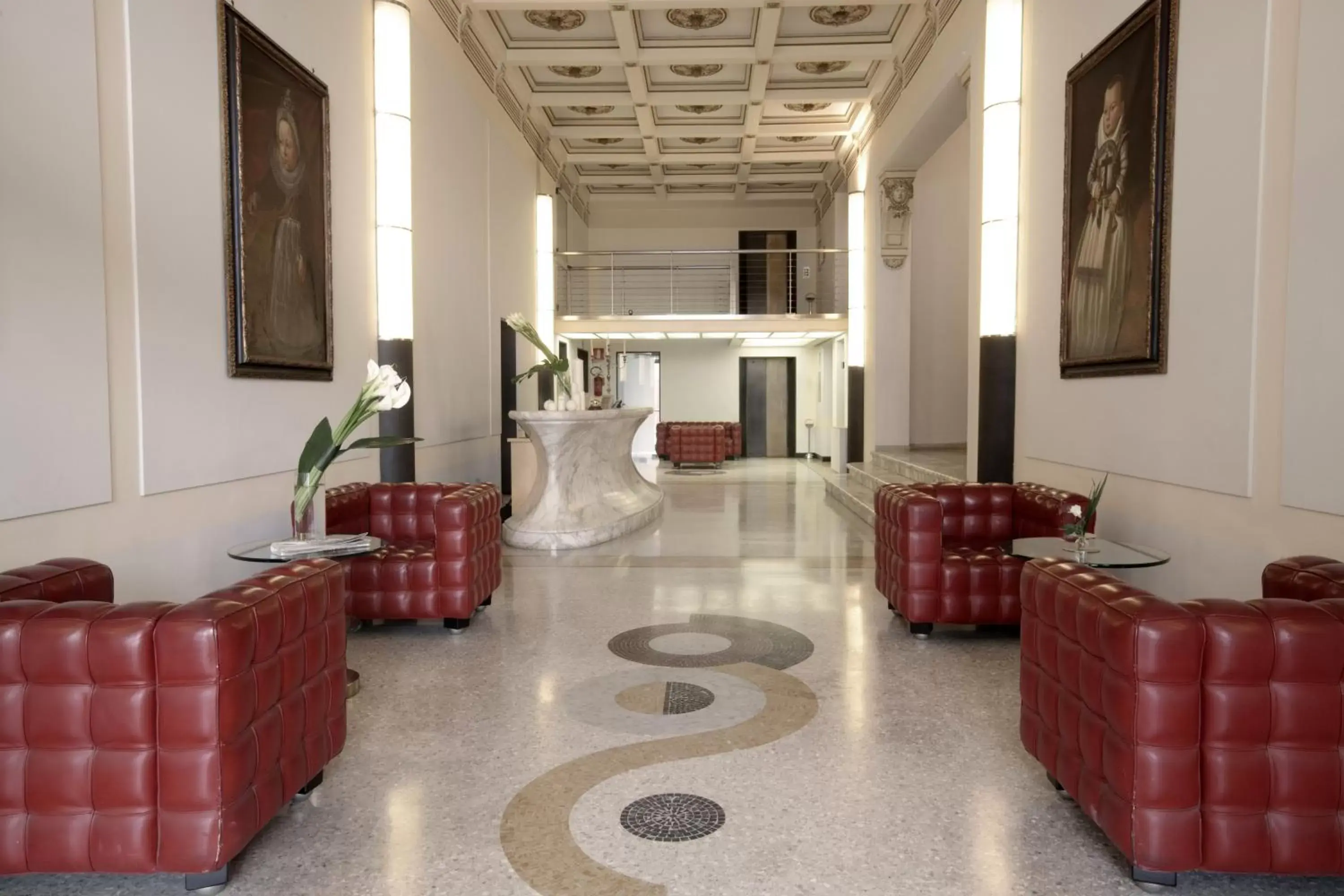 Lobby or reception in Hotel Grand'Italia Lobby or reception in Hotel Grand'Italia