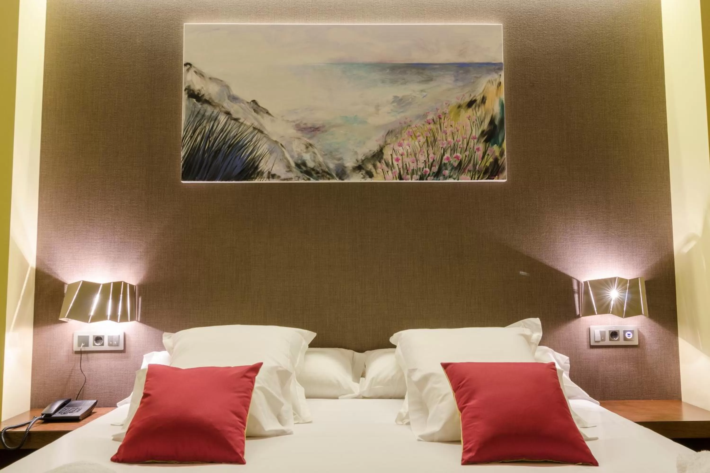 Decorative detail, Bed in Agua de Mar Hotel Boutique