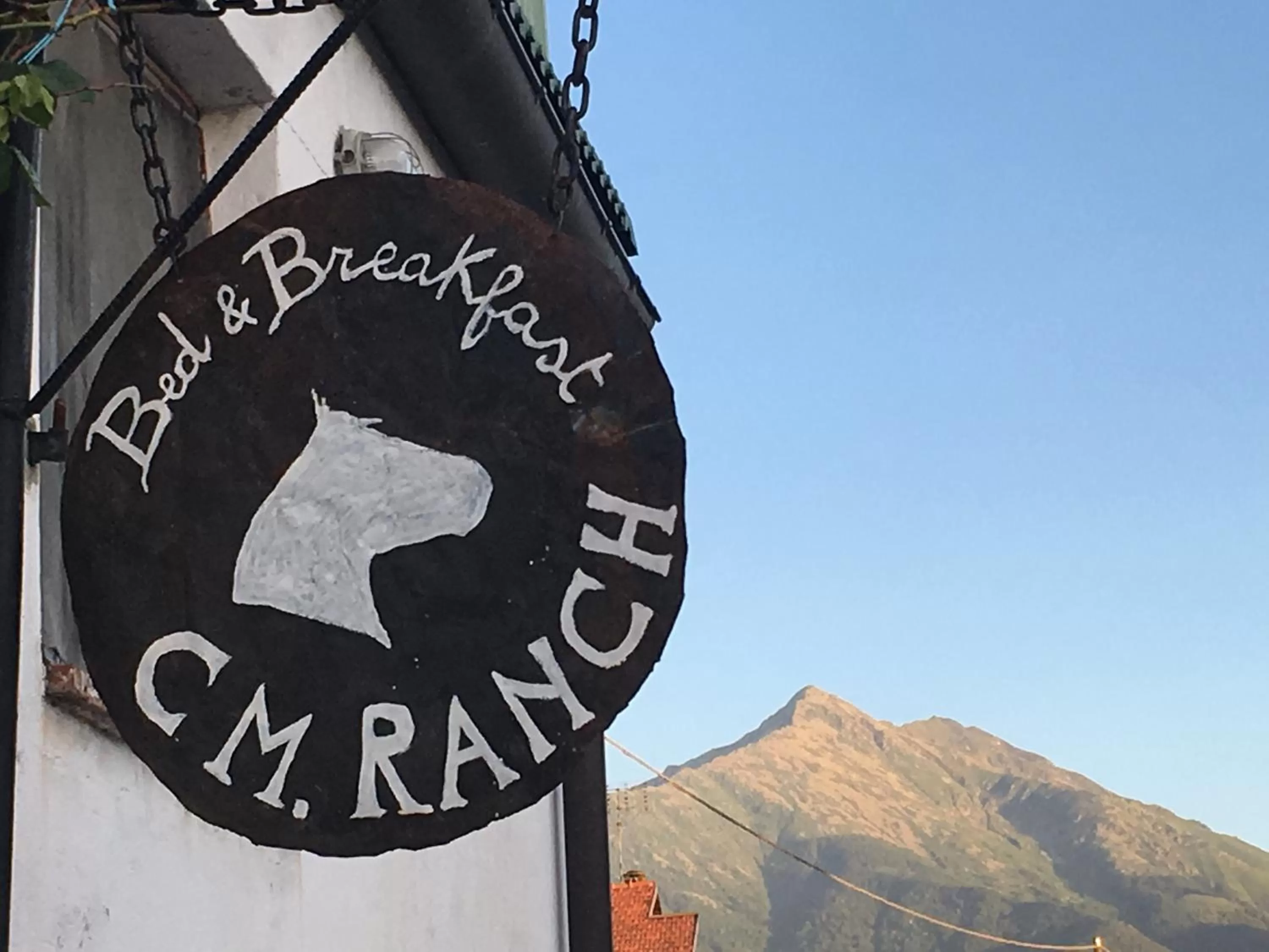 Property Logo/Sign in B&B CM Ranch