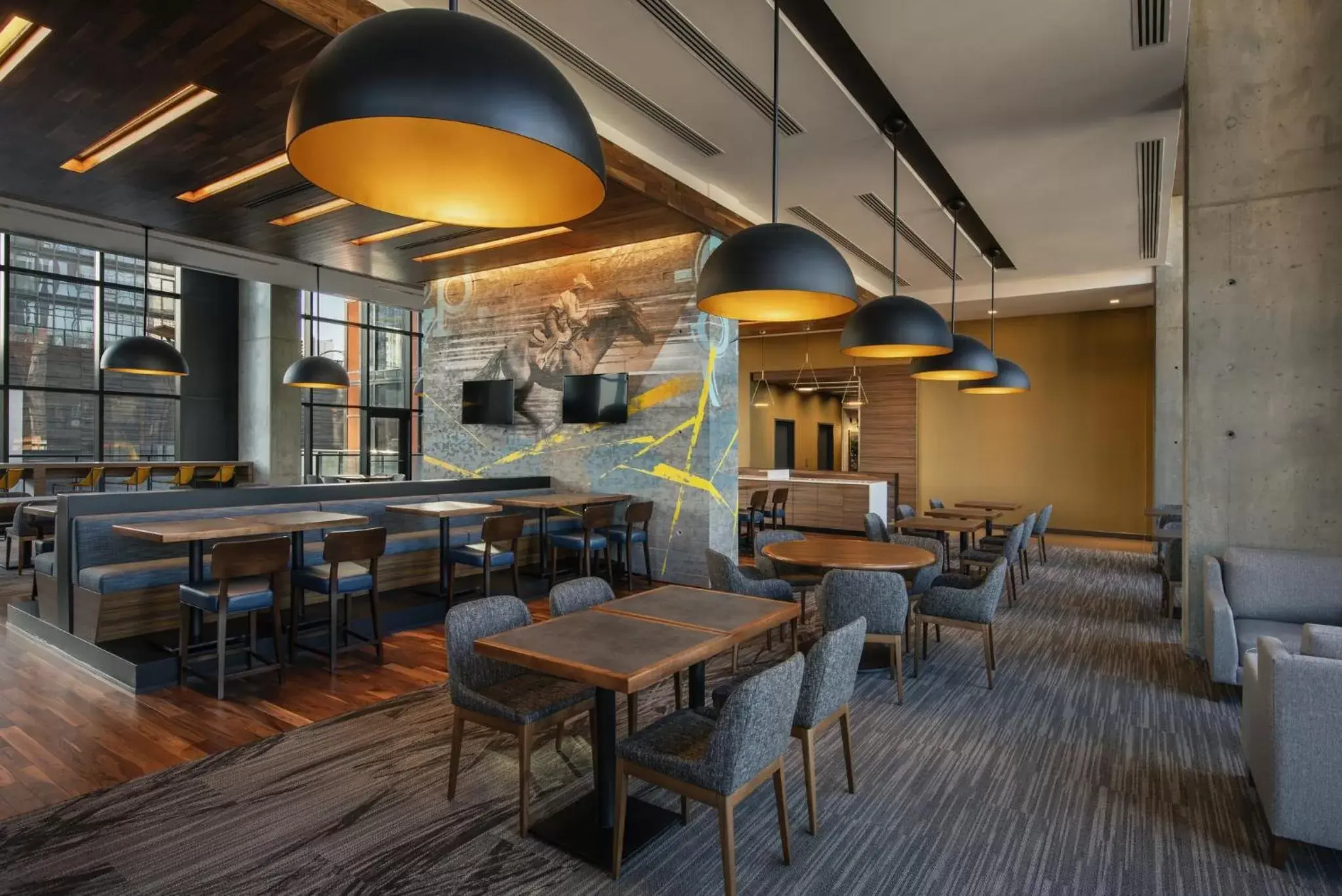 Breakfast, Lounge/Bar in Residence Inn by Marriott Calgary Downtown/Beltline District