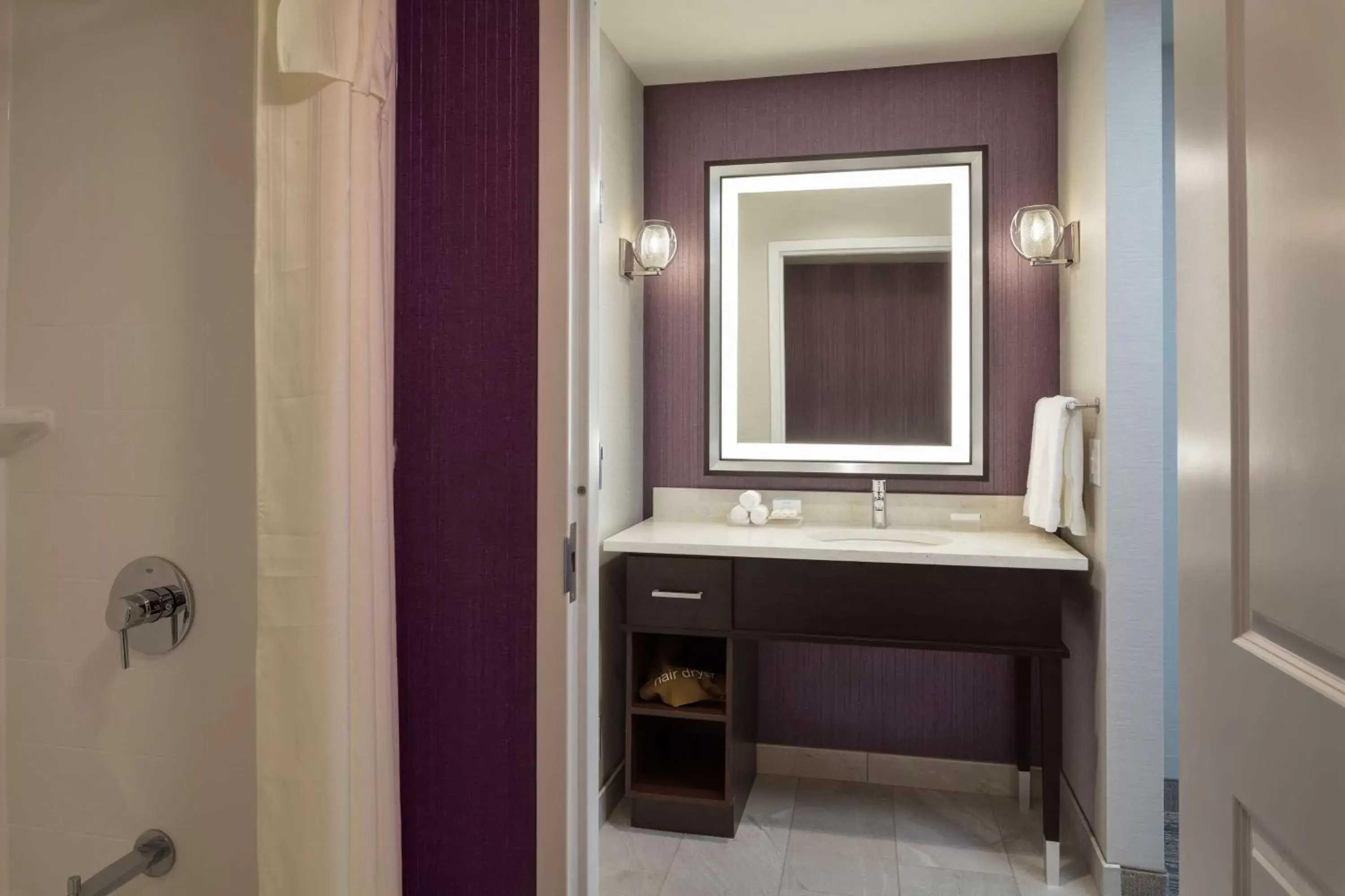 Bathroom in Homewood Suites by Hilton Needham Boston