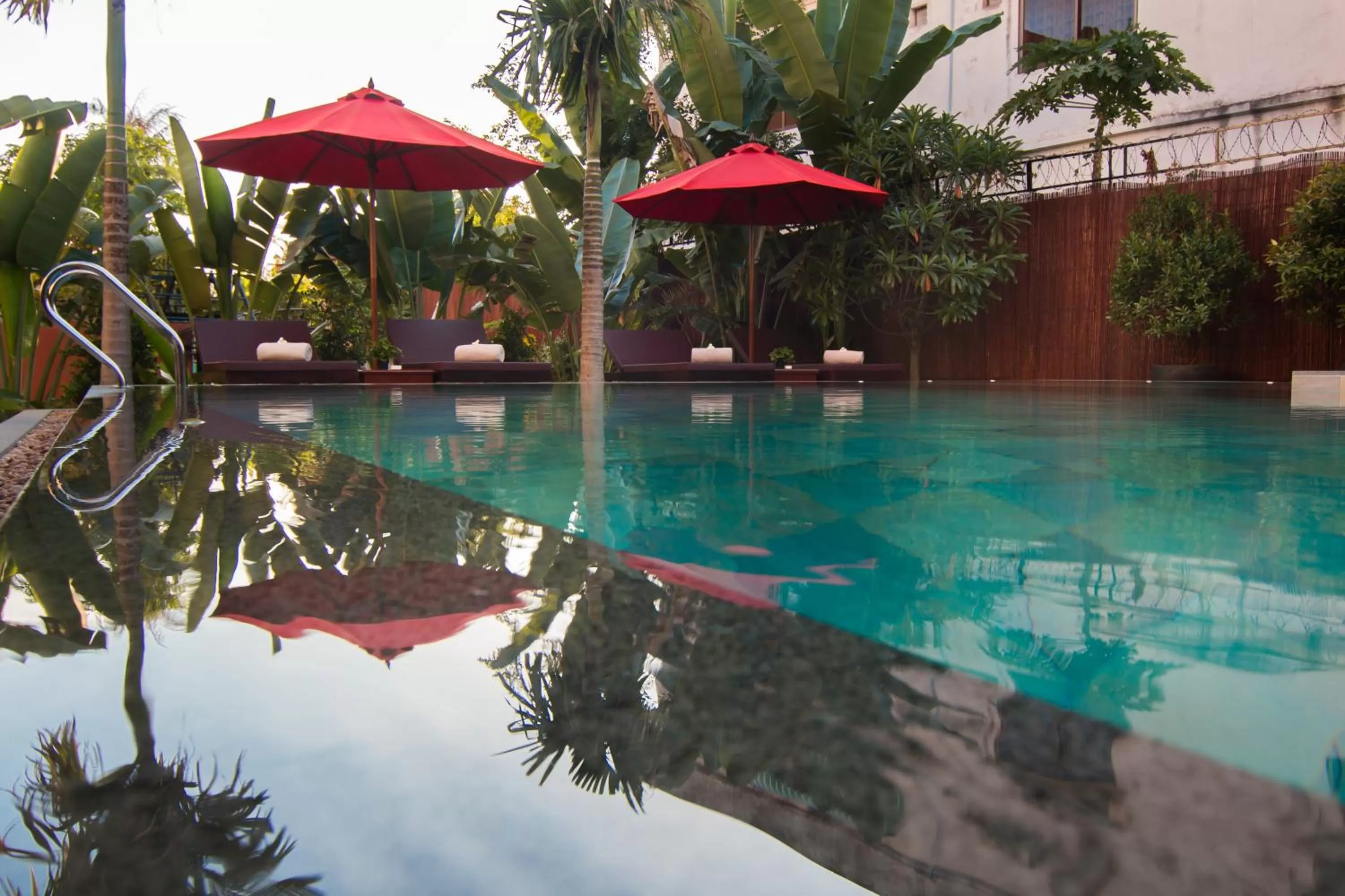 Swimming pool in BB Angkor Residence