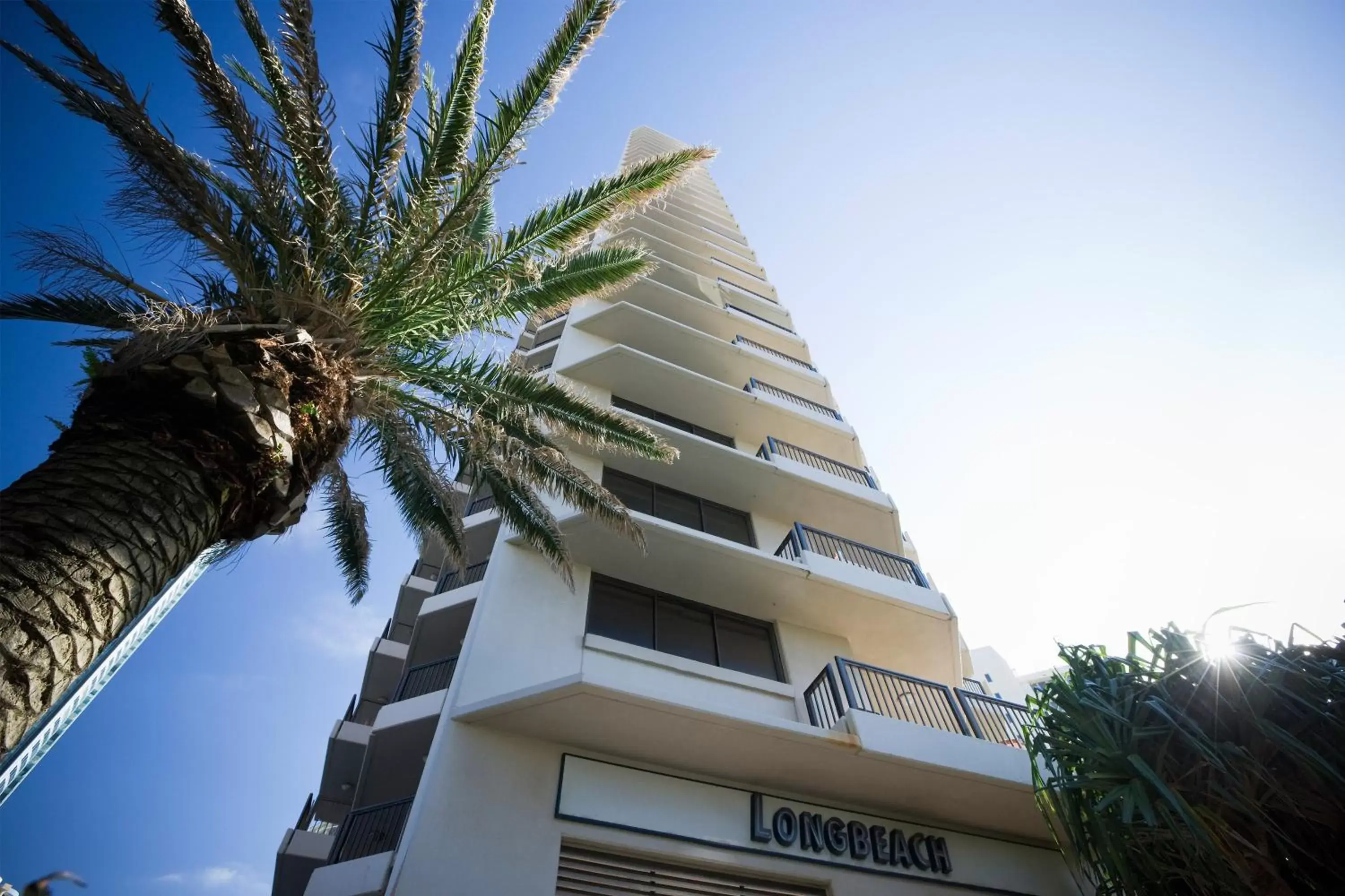 Property building in BreakFree Longbeach Resort Property building in BreakFree Longbeach Resort