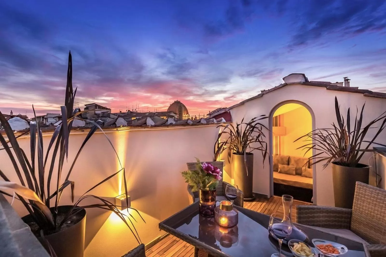 Balcony/Terrace in Arte' Boutique Hotel