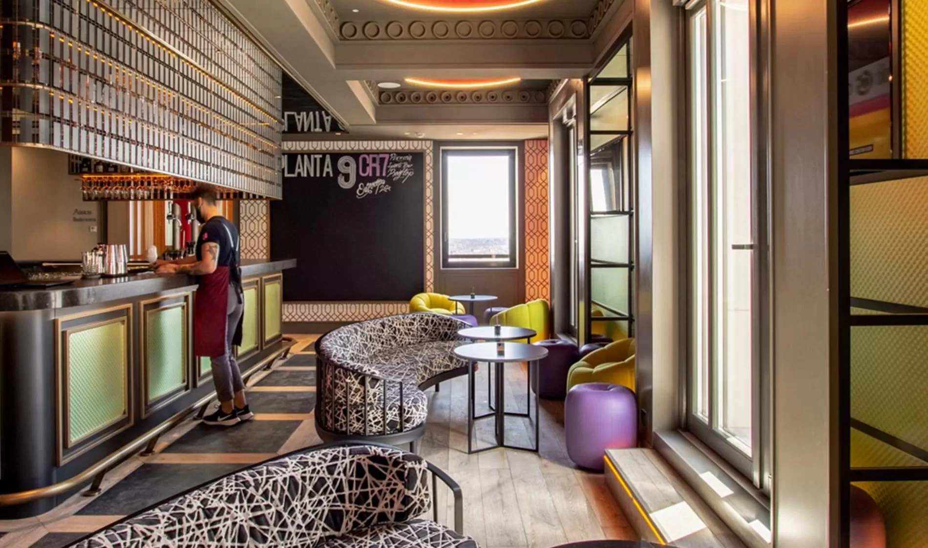 Lounge or bar in Pestana CR7 Gran Vía Madrid