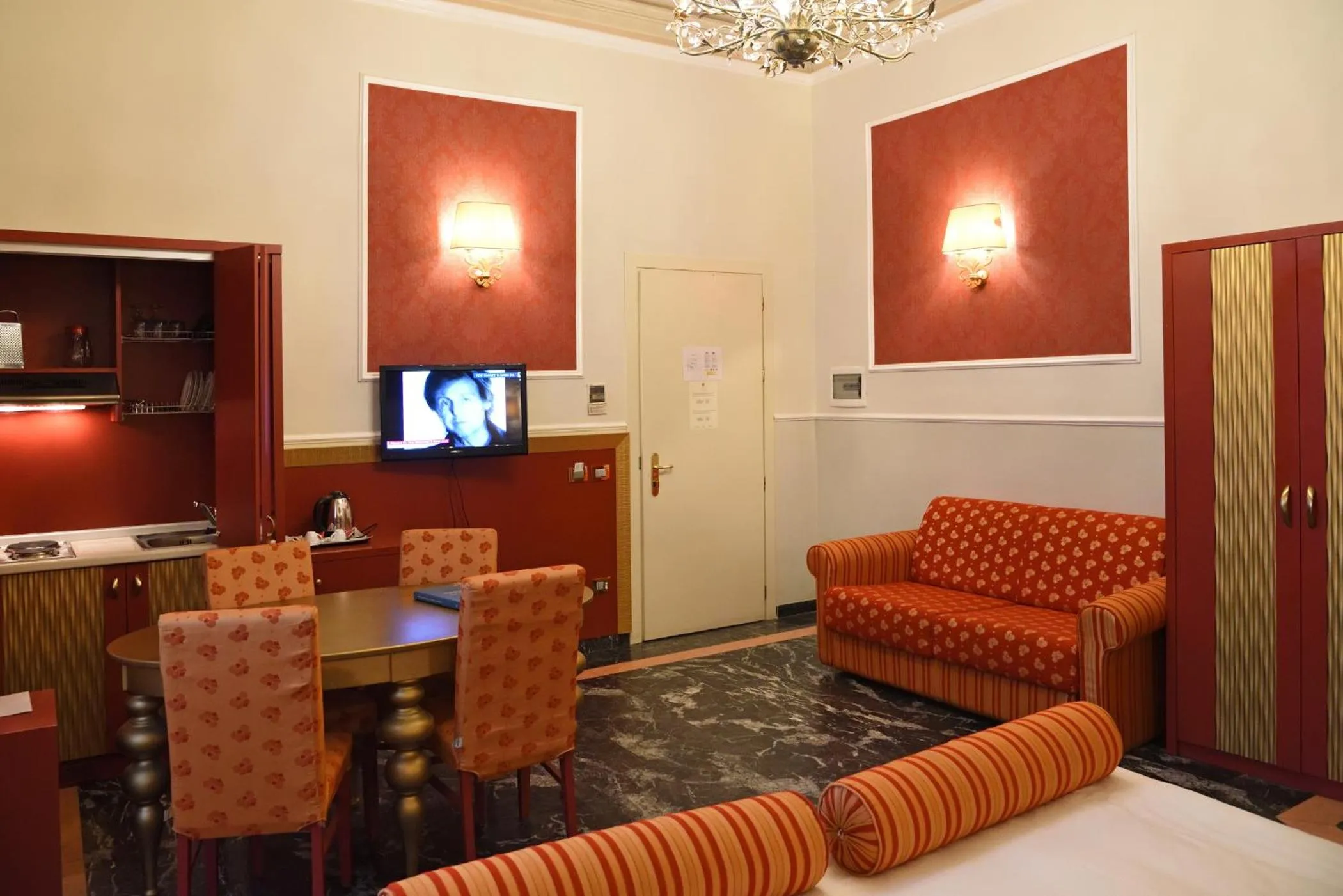 Kitchen or kitchenette in Relais La Corte di Cloris