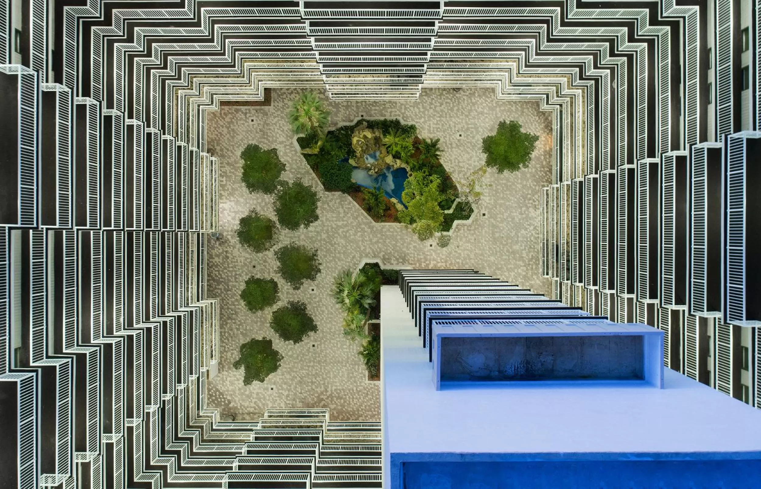 Bird's eye view, Bed in Wyndham I-Drive Avanti Resort & Conference Center