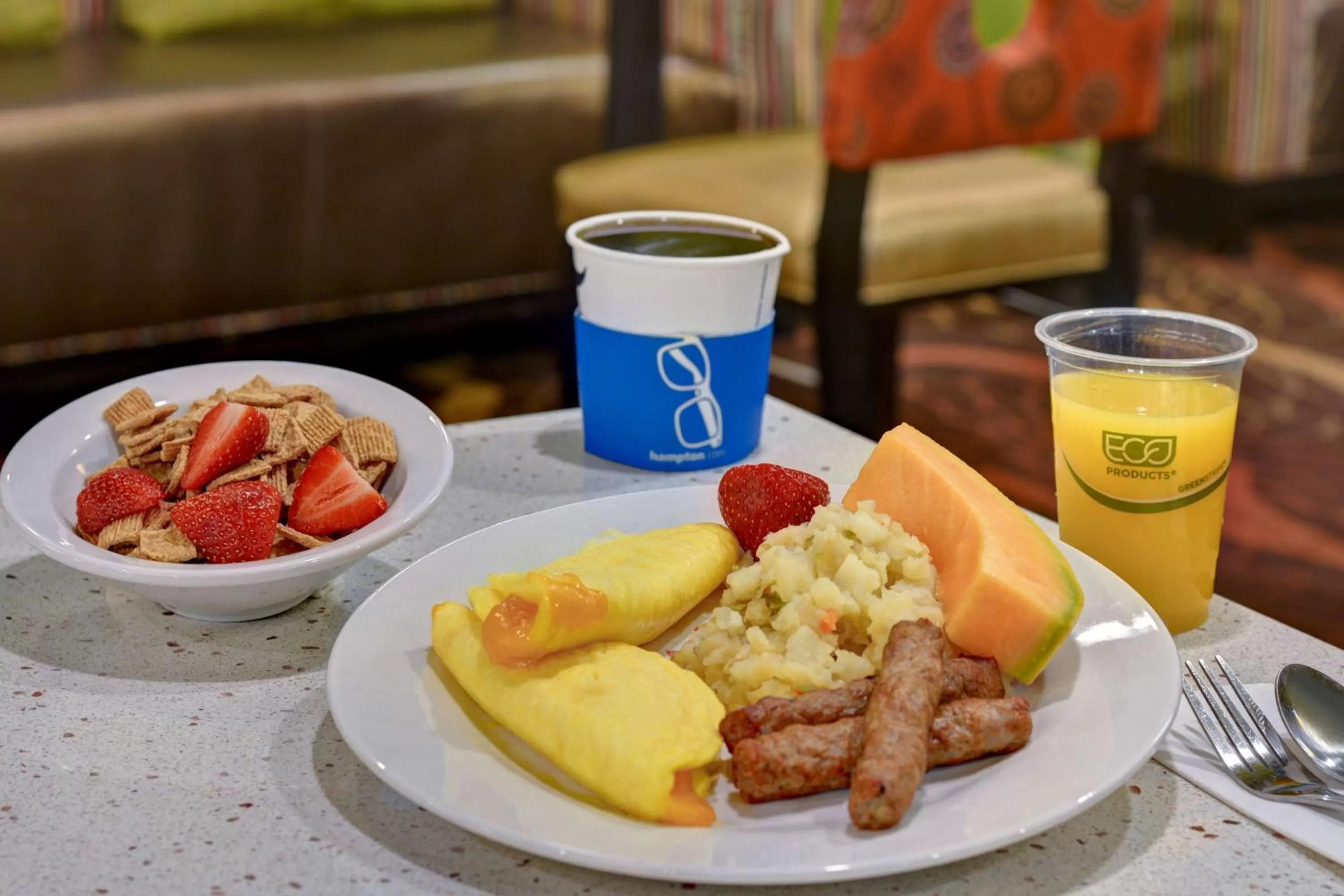 Breakfast in Hampton Inn Anderson