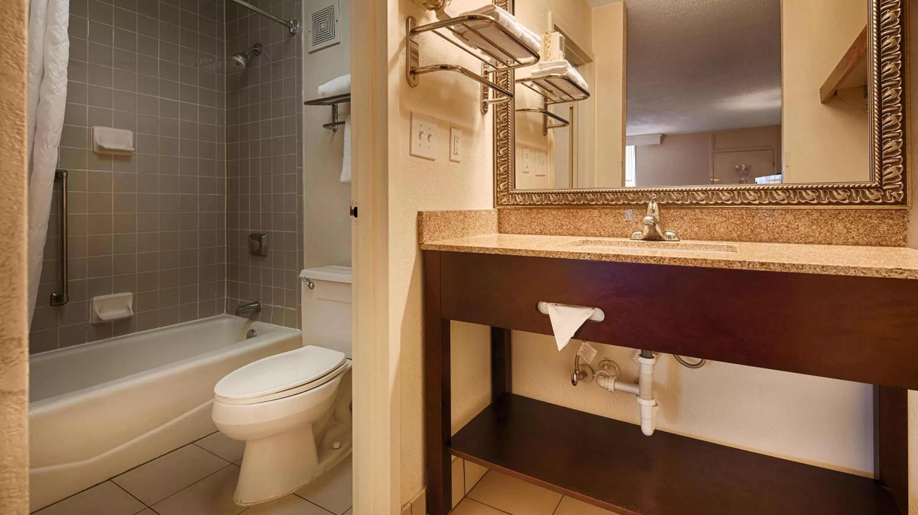 Bathroom in Baymont by Wyndham Rocky Mount I-95