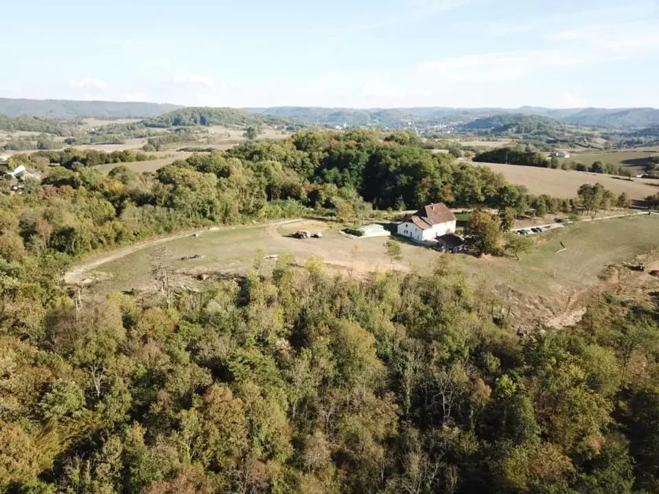 Landmark view, Bird's-eye View in La Ferme De Montard