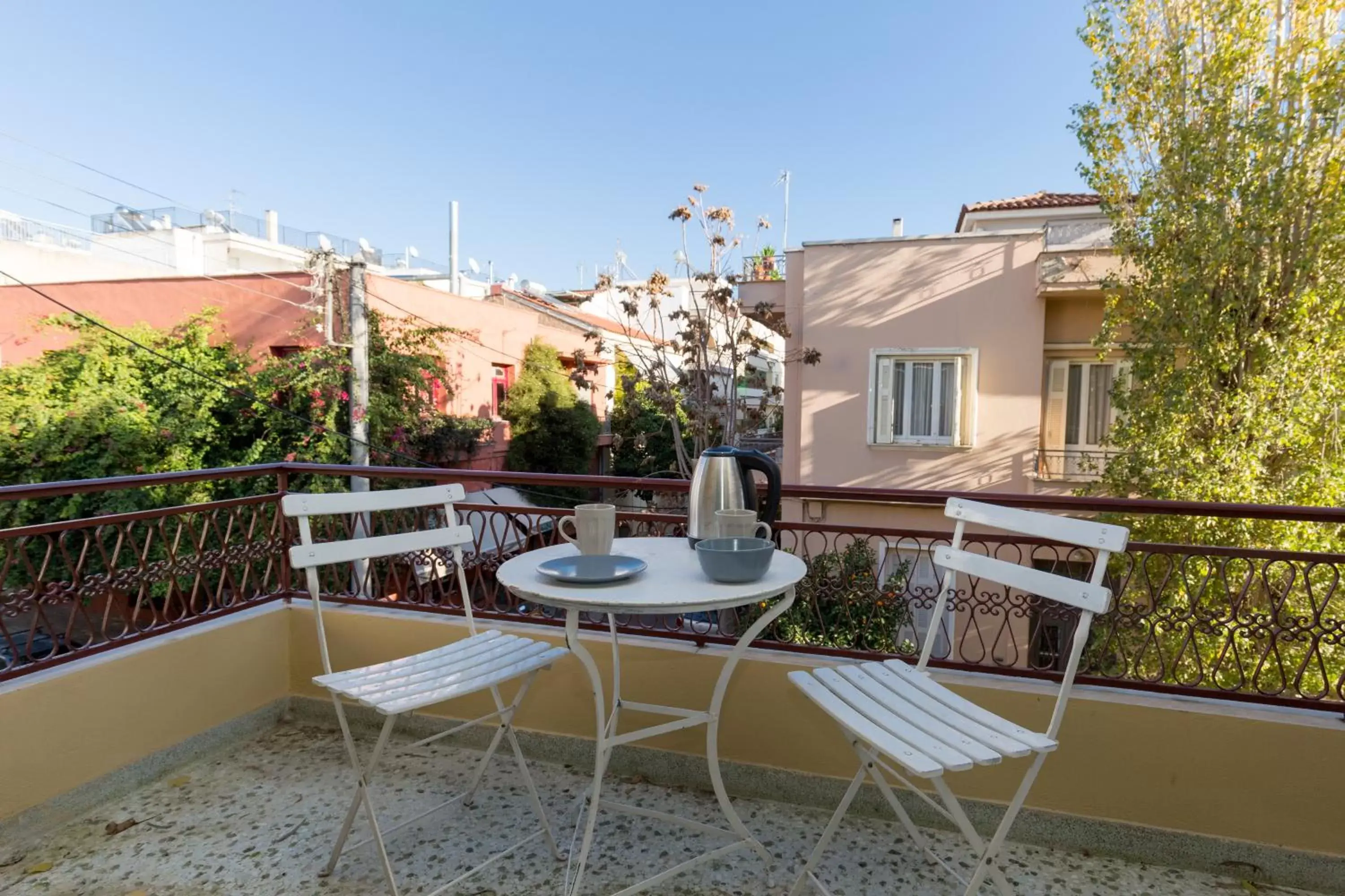 Balcony/Terrace in Troon of Athens Apartments