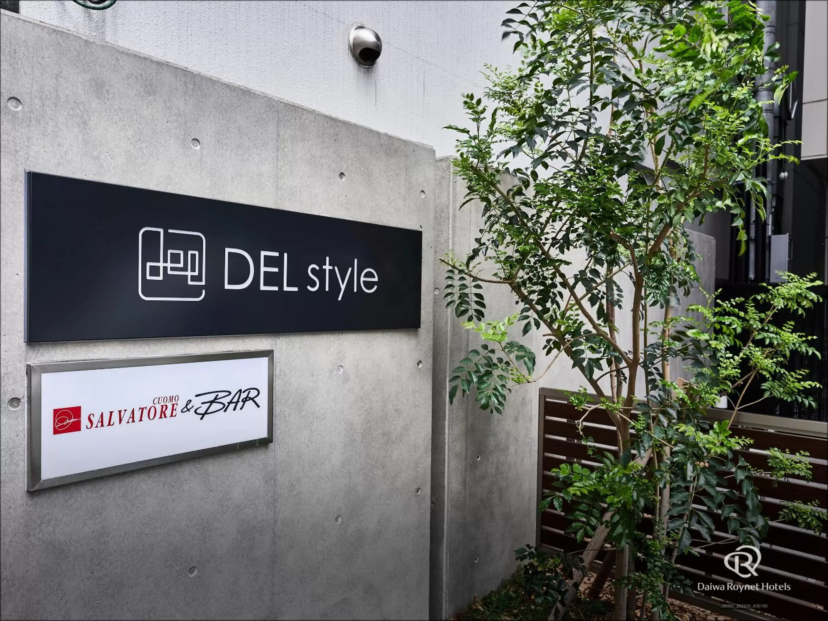 Property Logo/Sign in DEL style Osaka-Shinsaibashi by Daiwa Roynet Hotel