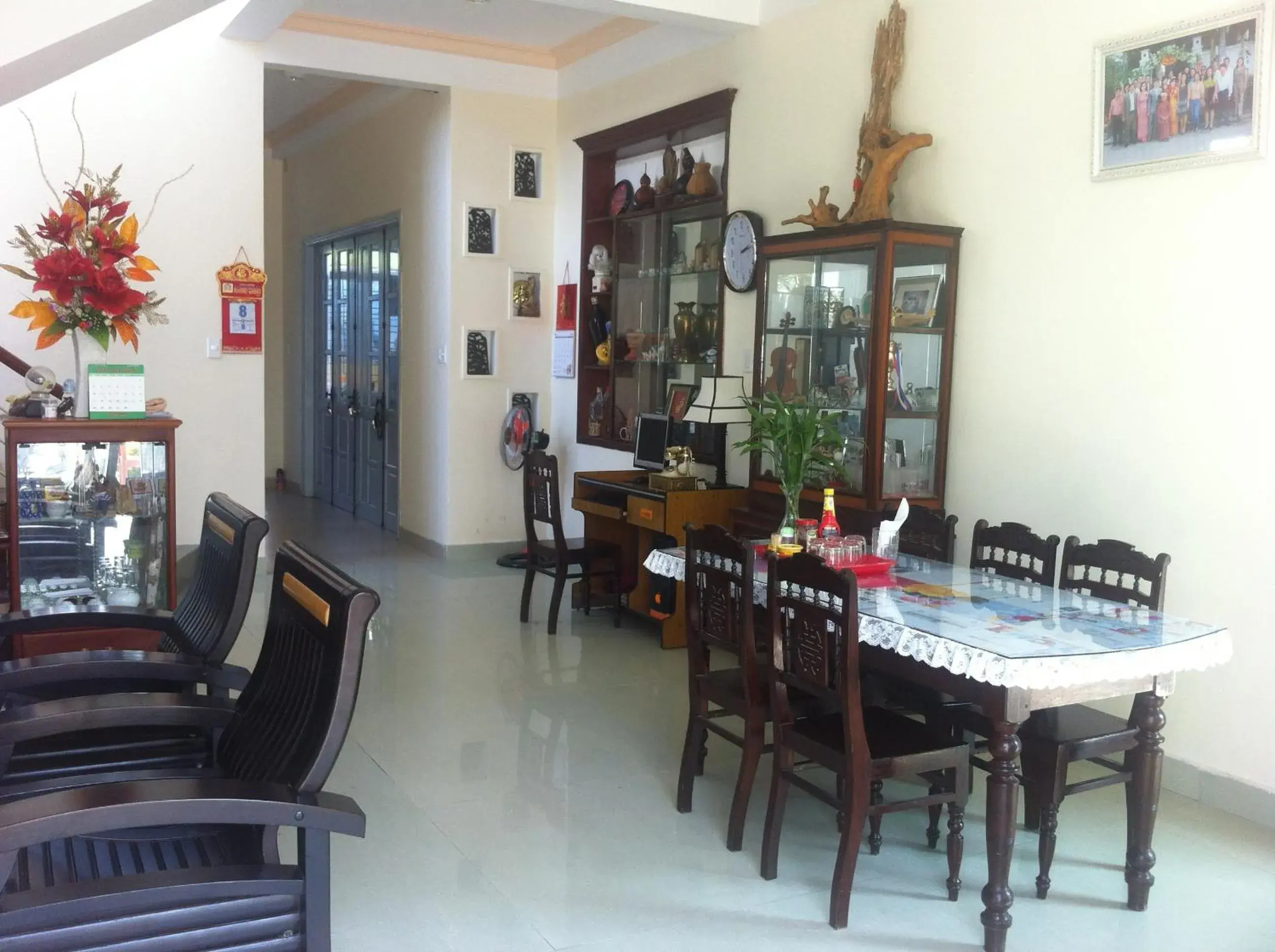 Lobby or reception, Restaurant/Places to Eat in Areca Homestay