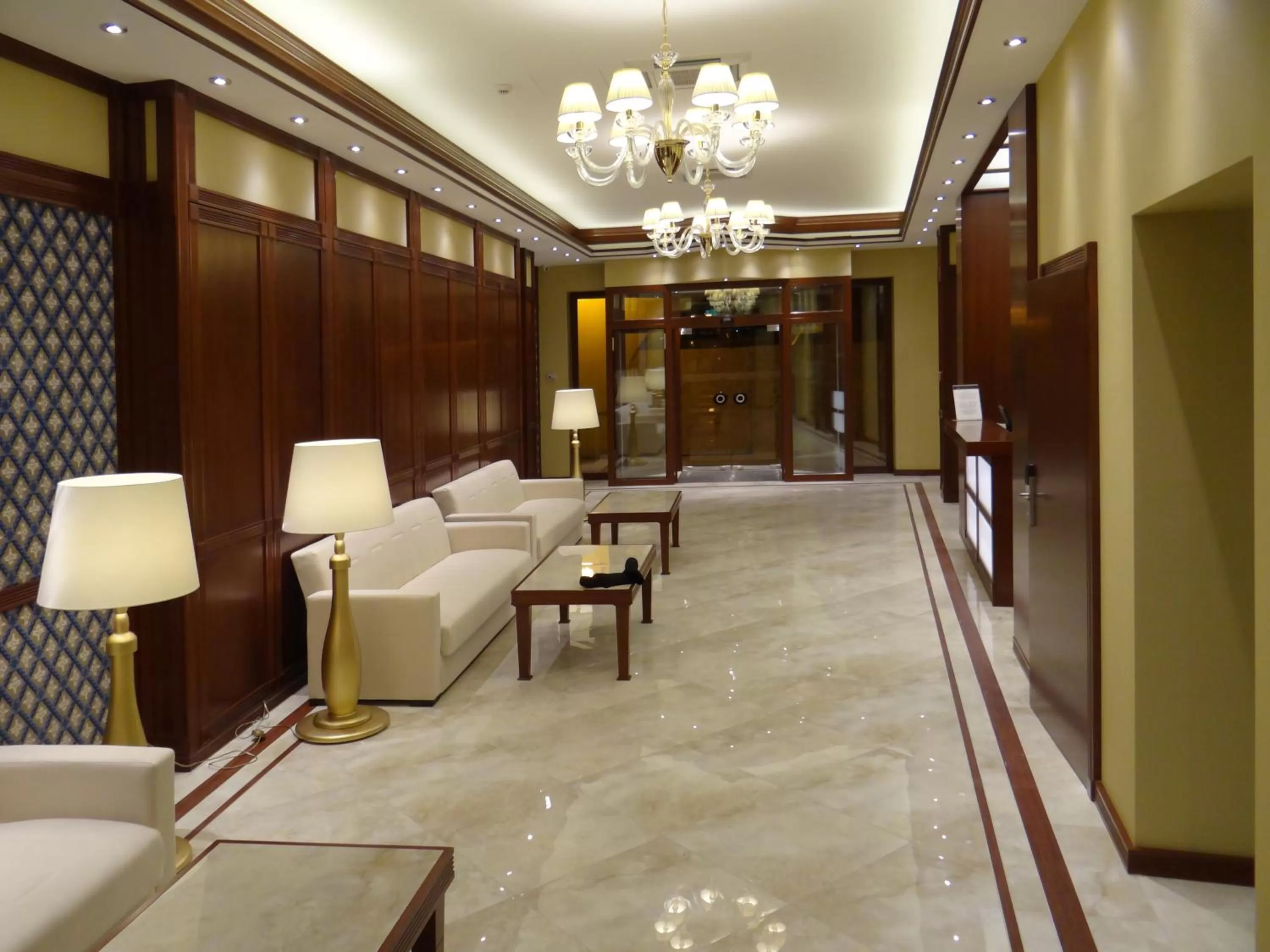 Lobby or reception in Centrum Hotel