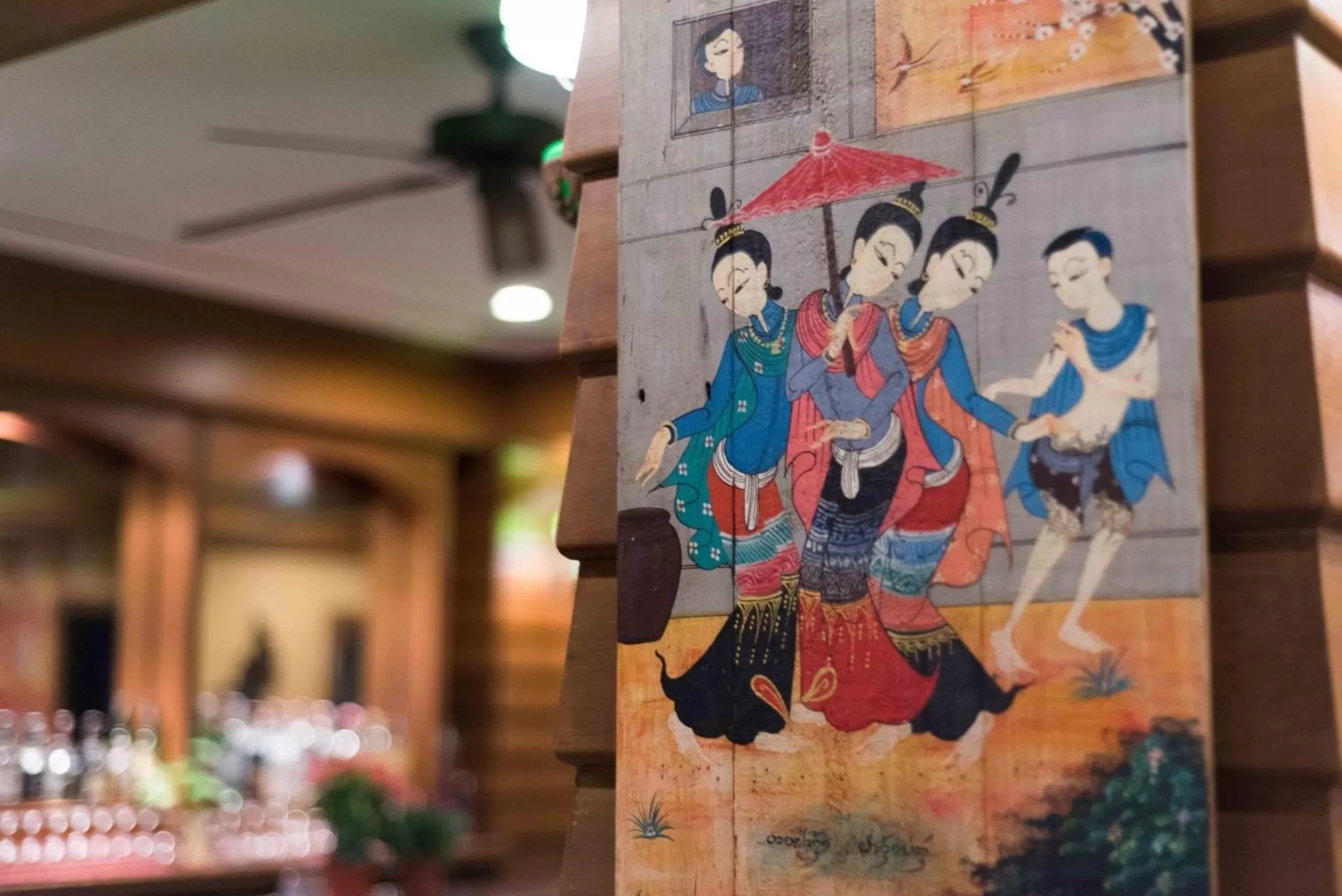 Decorative detail in The Residence Garden