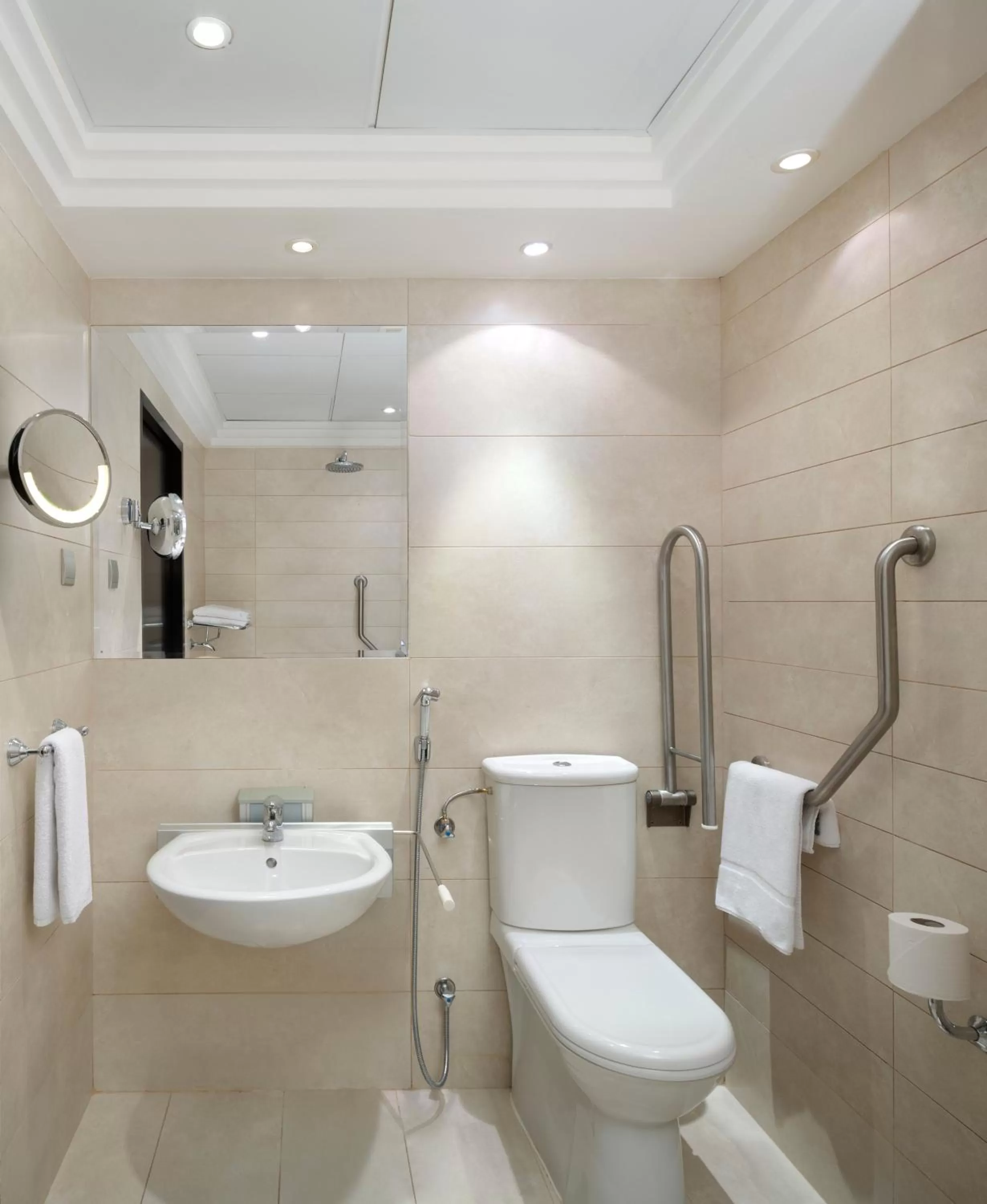 Bathroom in Crowne Plaza Jeddah by IHG