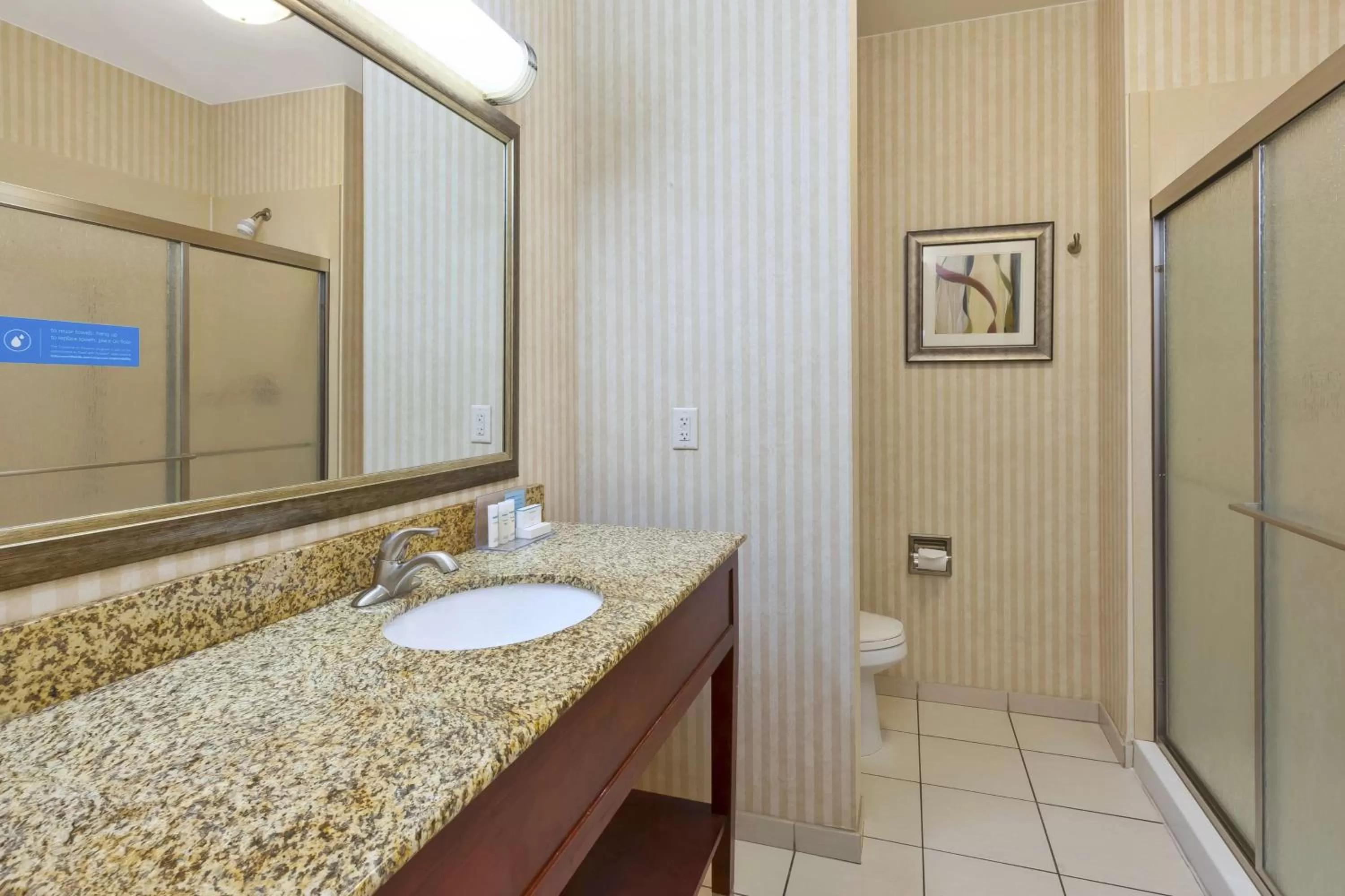 Bathroom in Hampton Inn Detroit/Southgate